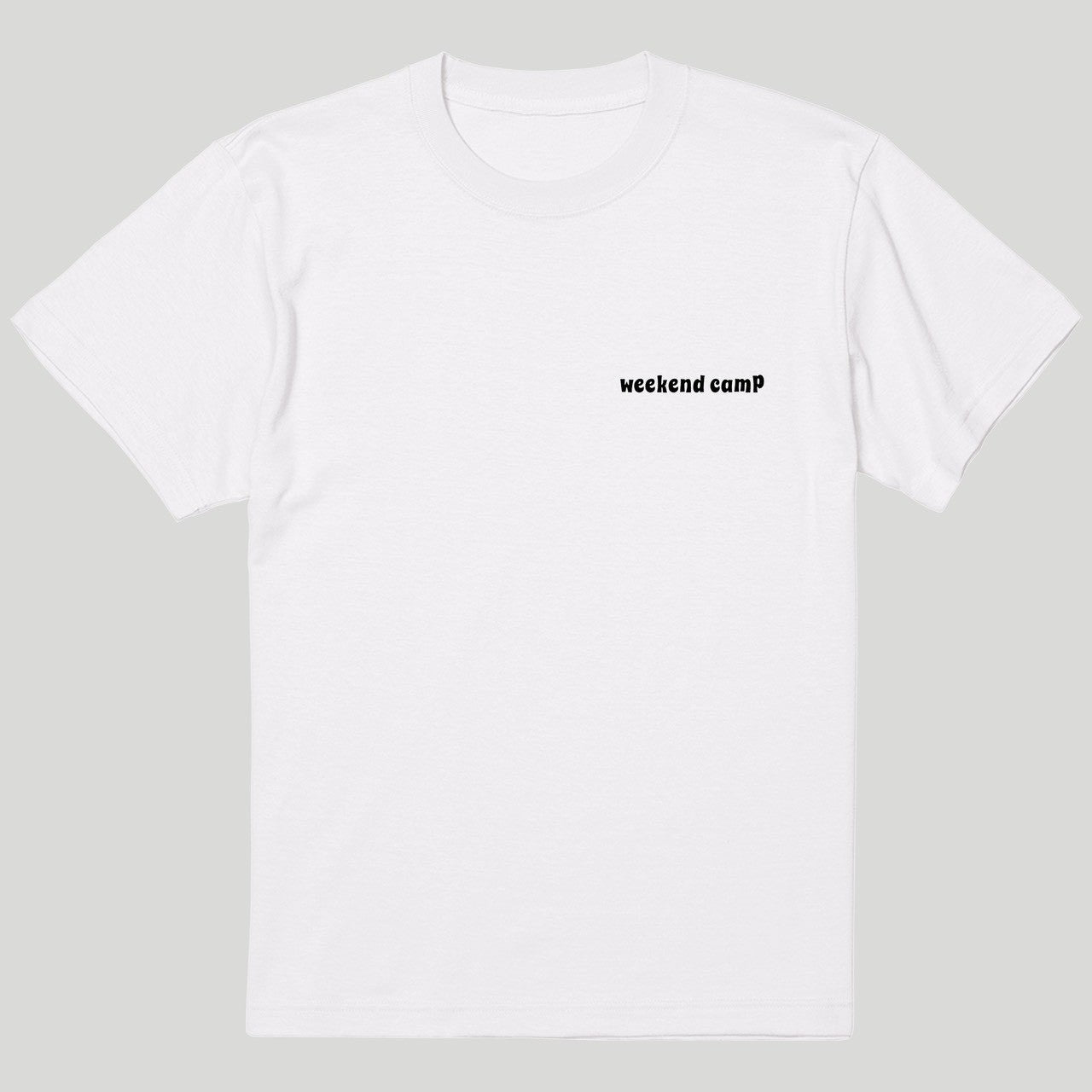 Weekend CampロゴTシャツ