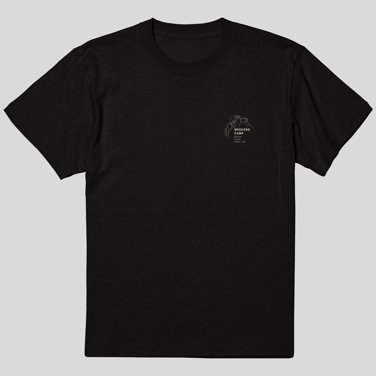 Weekend Camp イラストTシャツ
