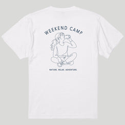 Weekend Camp イラストTシャツ