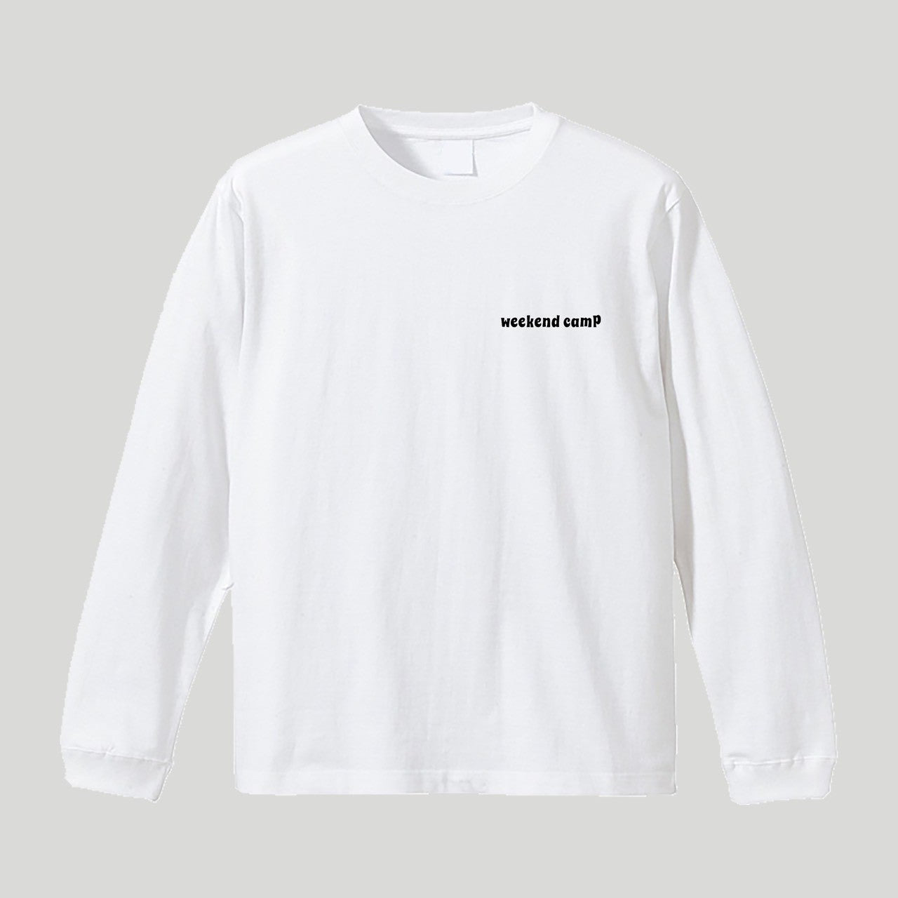 Weekend CampロゴロングTシャツ
