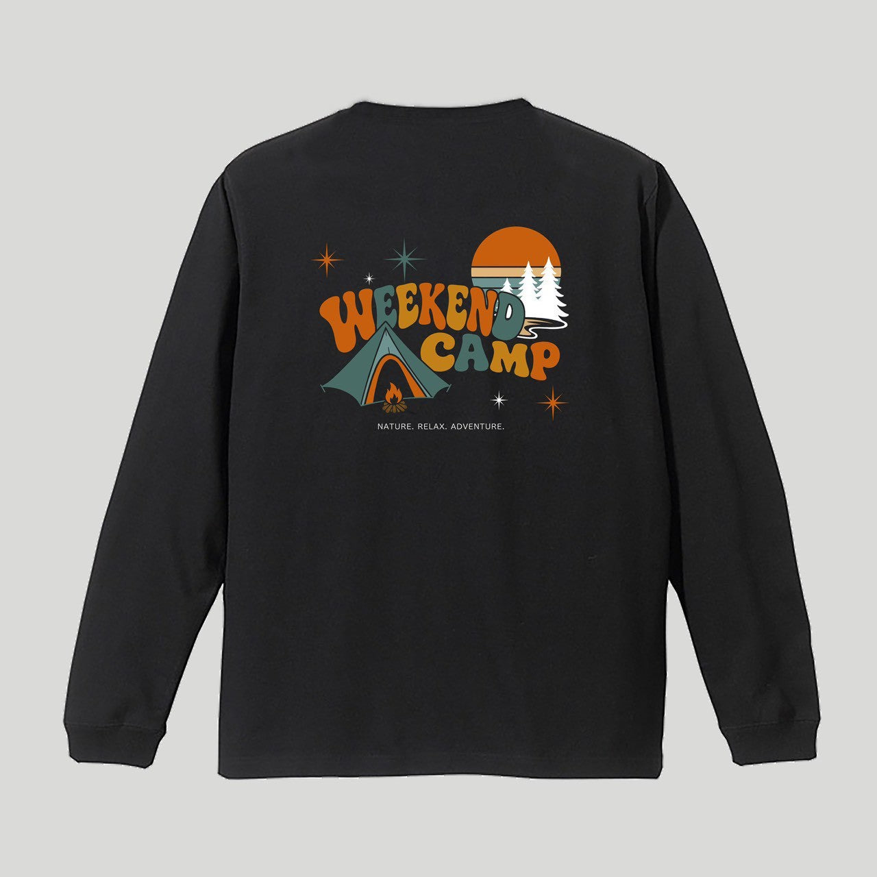 Weekend Camp VintageロングTシャツ
