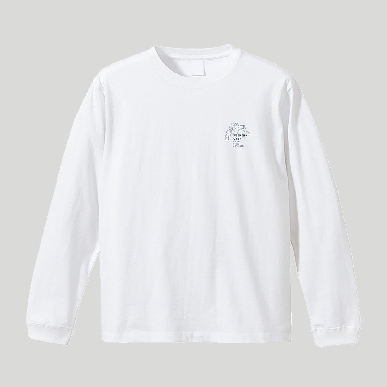 Weekend Camp イラストロングTシャツ