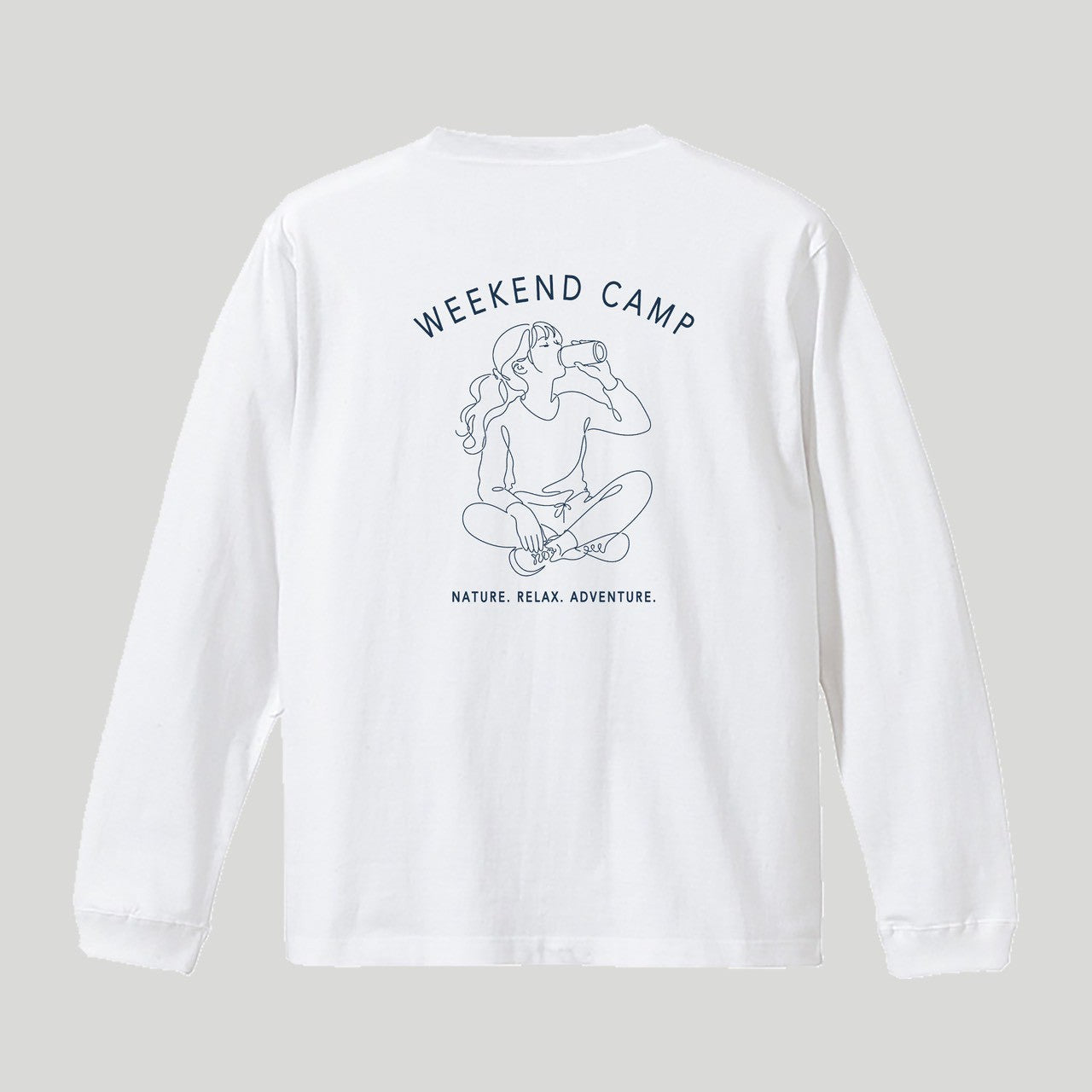 Weekend Camp イラストロングTシャツ