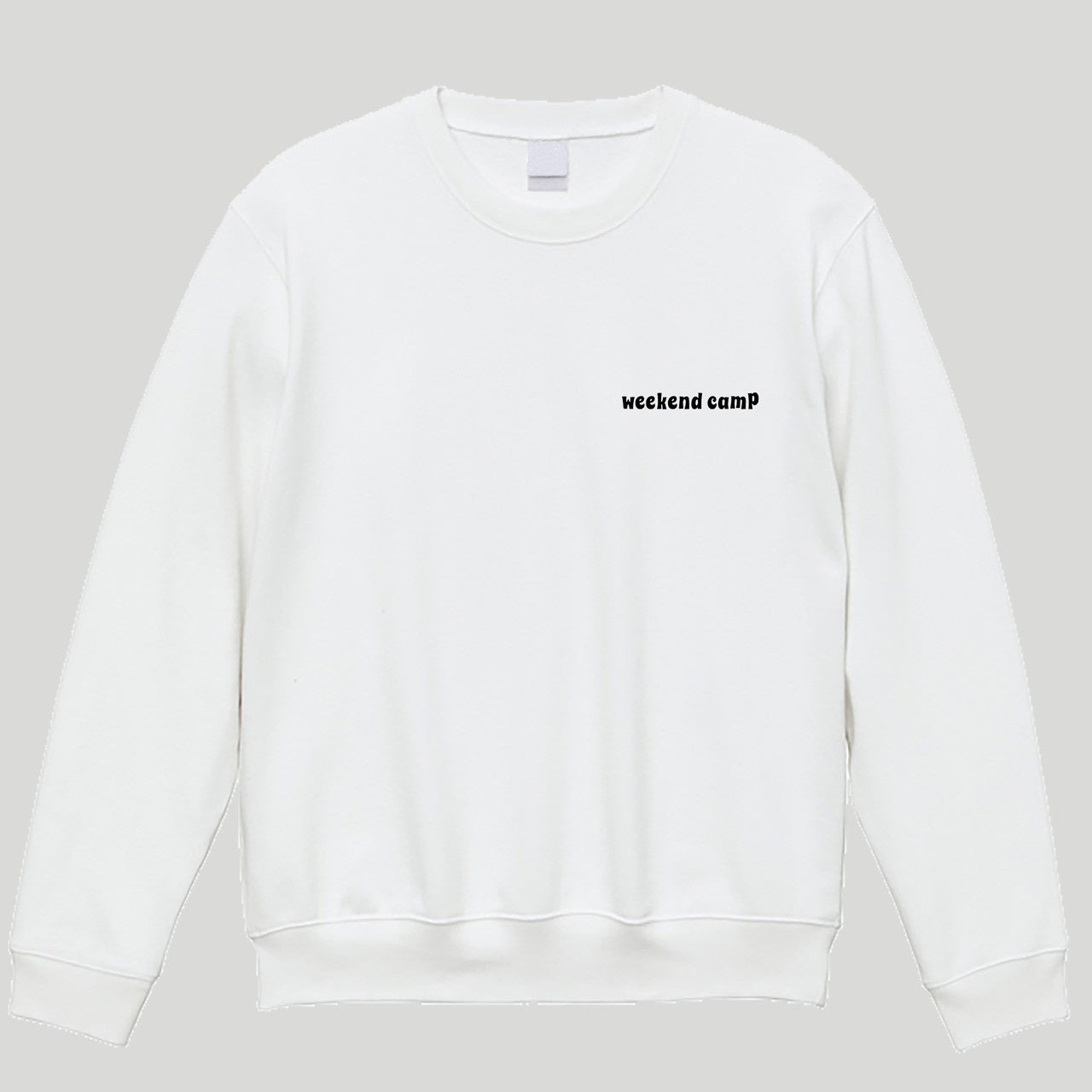 Weekend Campロゴスウェット