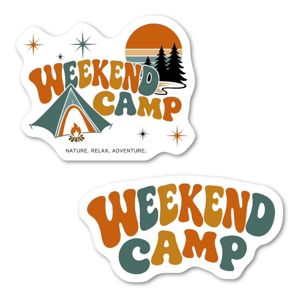 Weekend Camp ステッカーセット