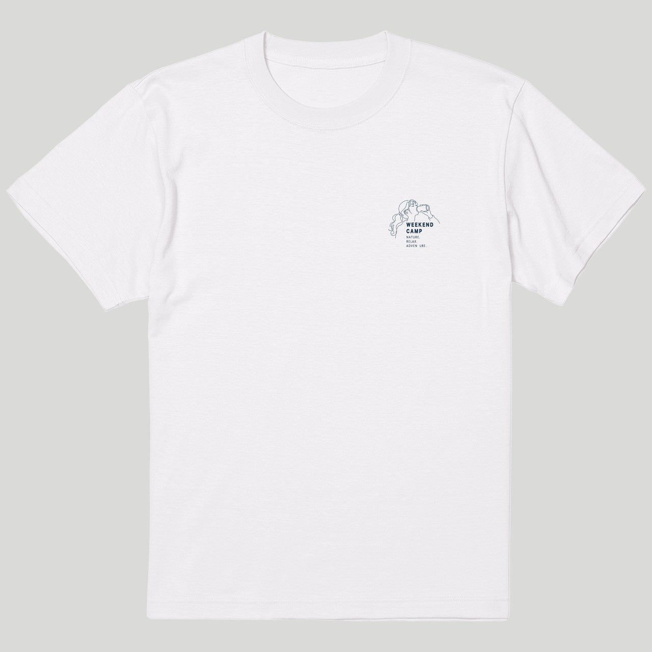 Weekend Camp イラストTシャツ