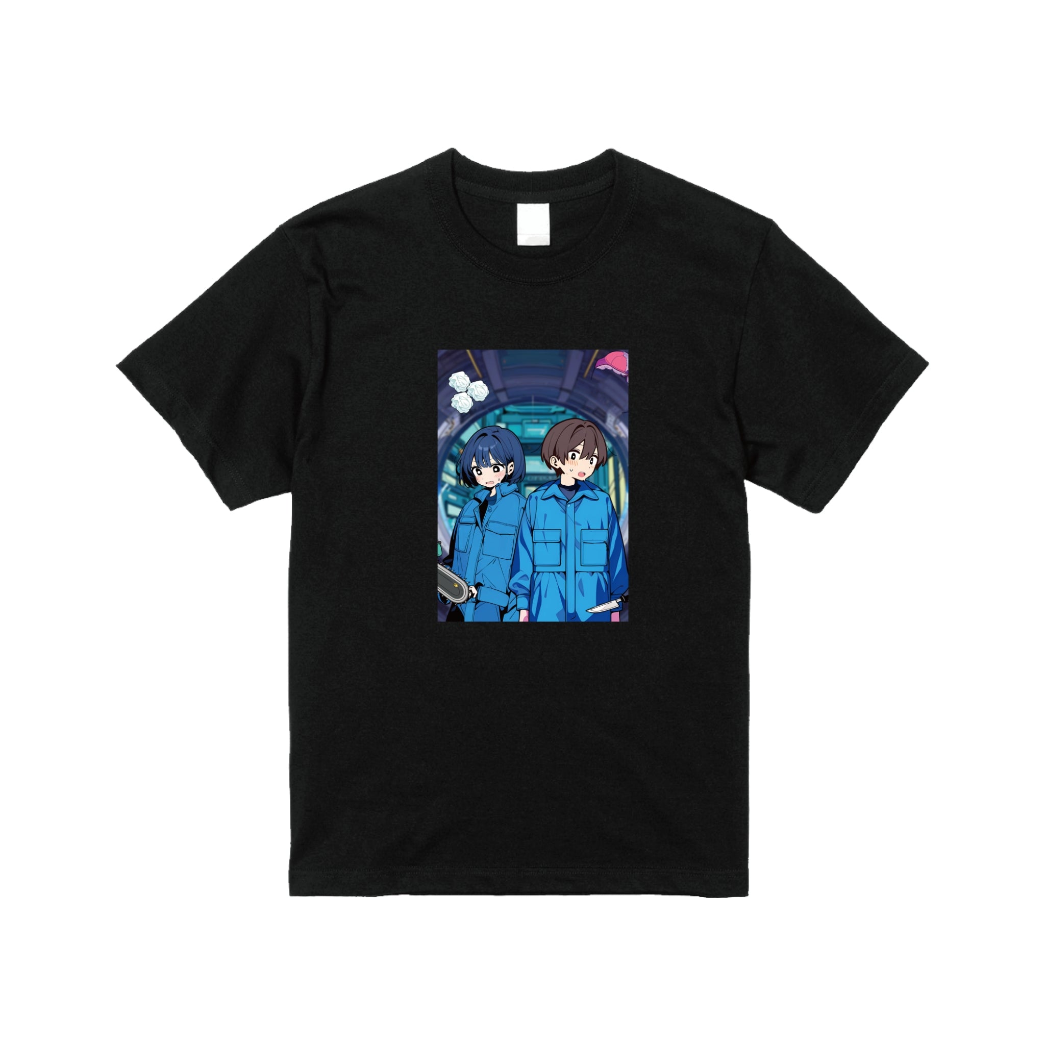 「さっき何かあった宇宙飛行士」 Tシャツ