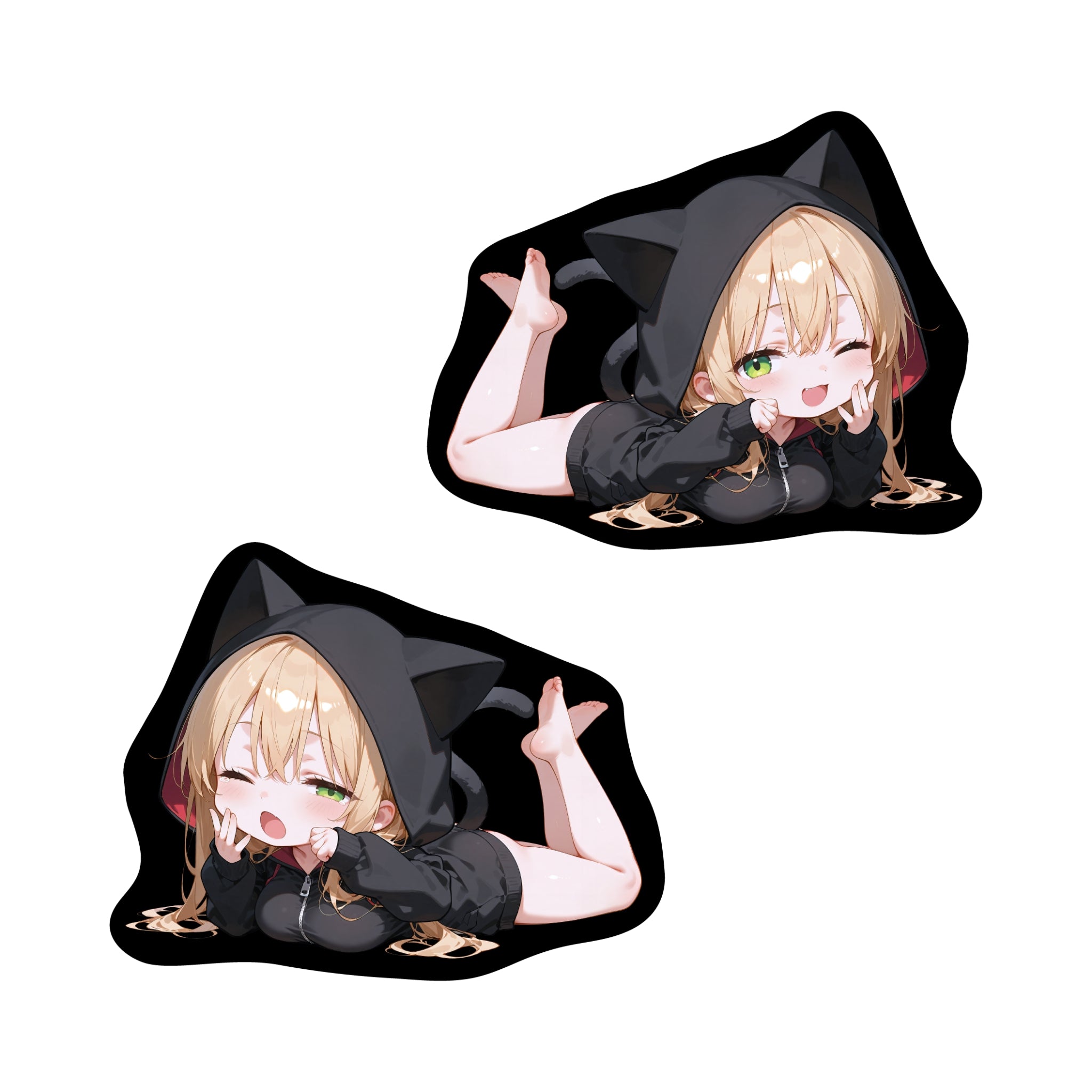 『七瀬光莉』にゃんこパーカークッション