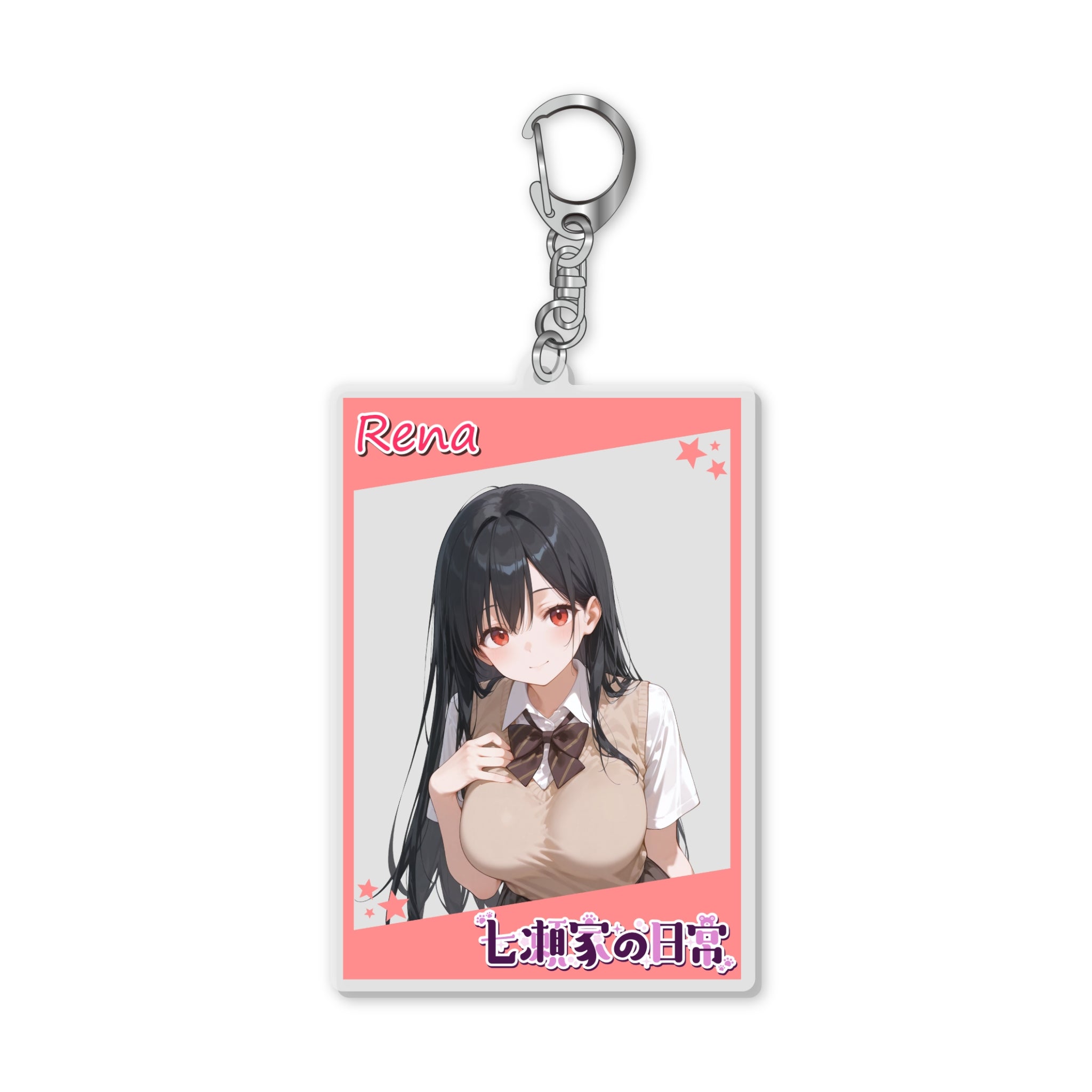 【送料無料】『七瀬怜奈』アクリルキーホルダー（制服）