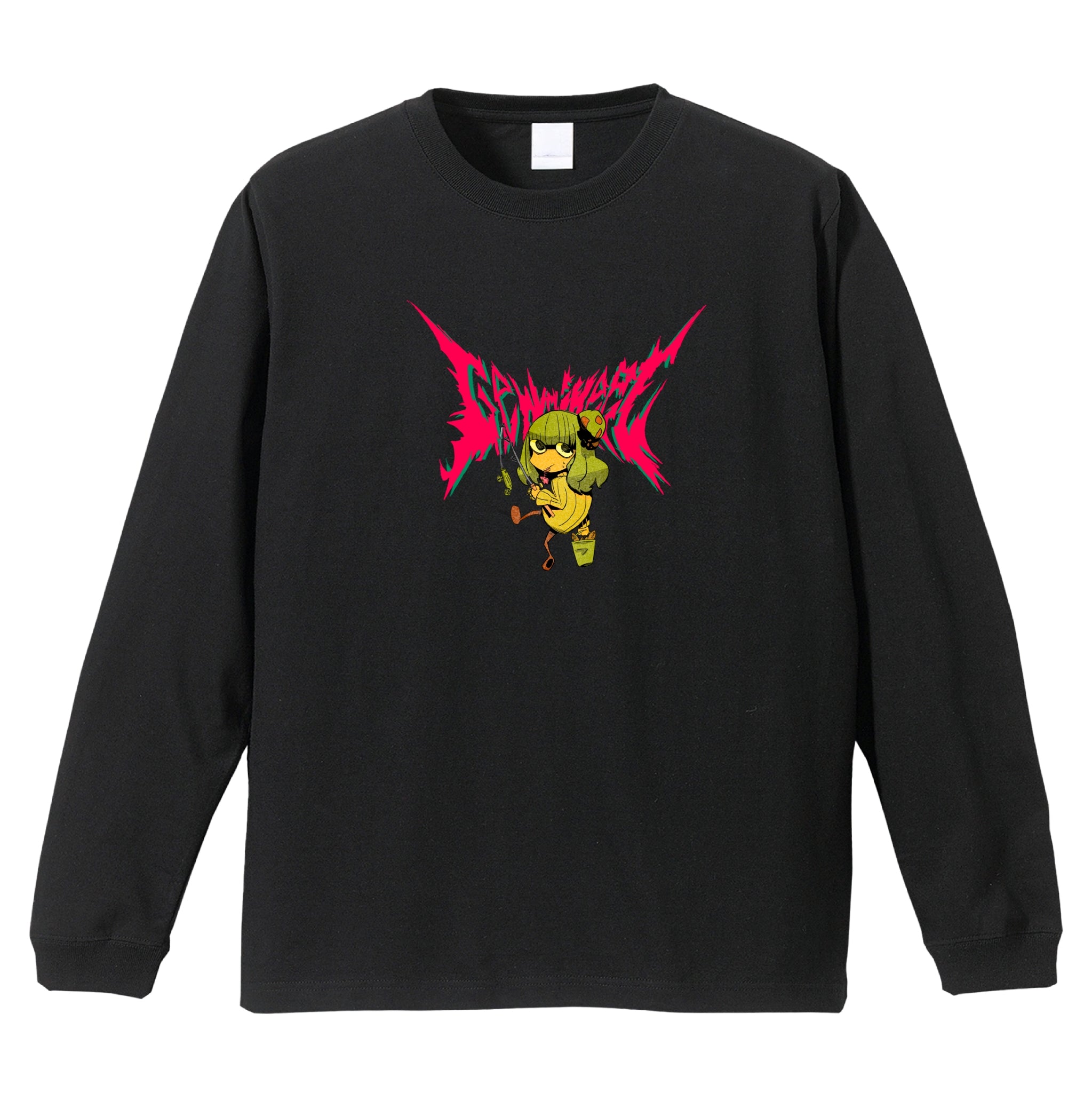 ヘビメタニートちゃんロングTシャツ