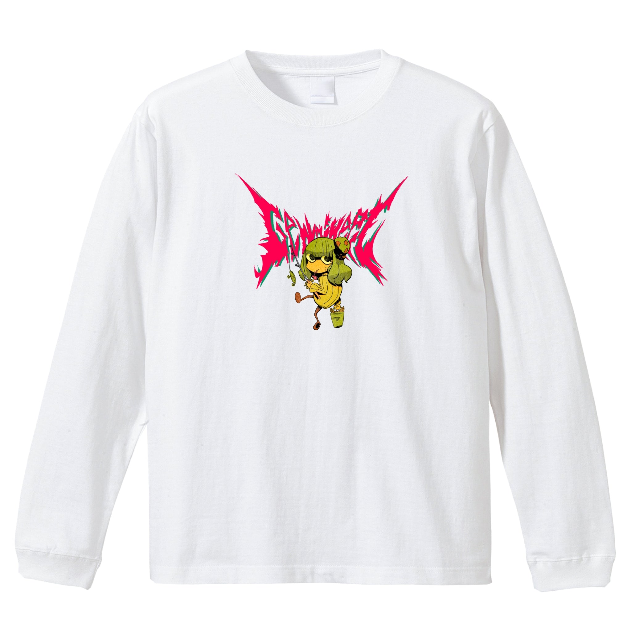ヘビメタニートちゃんロングTシャツ
