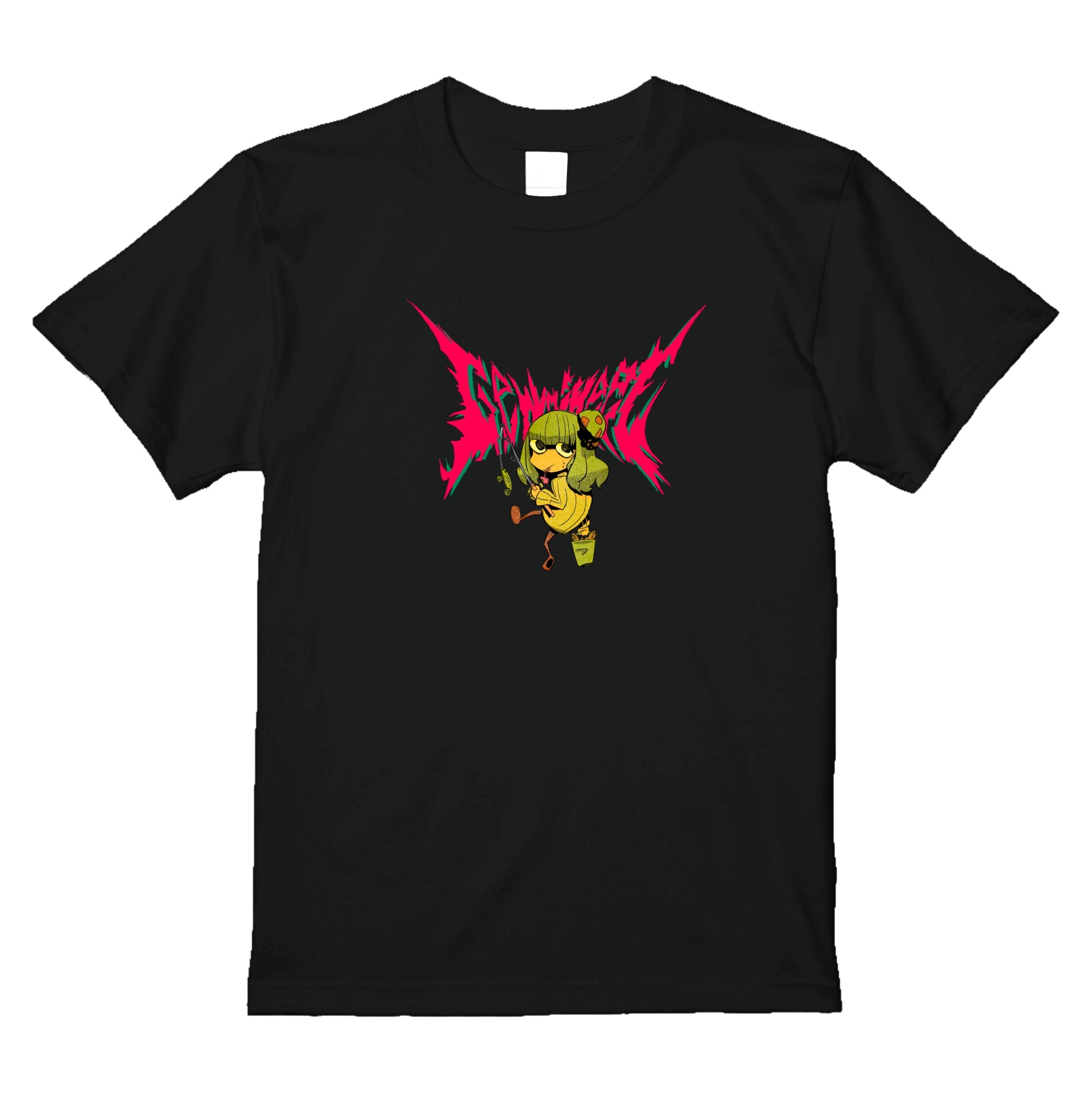 ヘビメタニートちゃんTシャツ