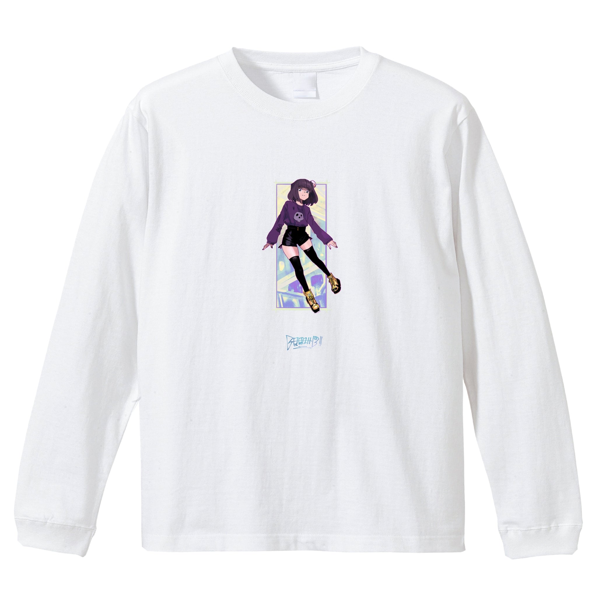 オシャレニートちゃんロングTシャツ