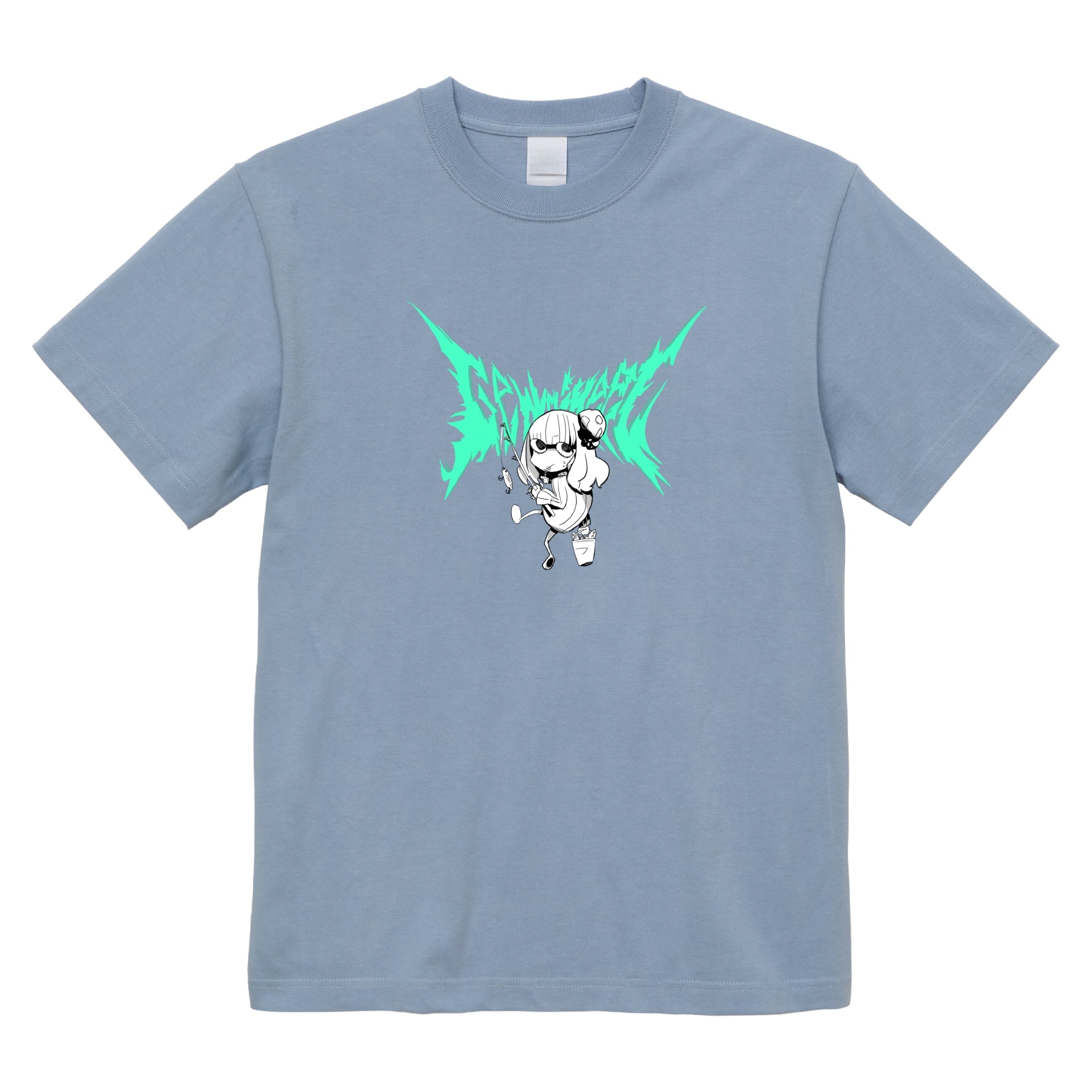 ヘビメタニートちゃん(クール)Tシャツ