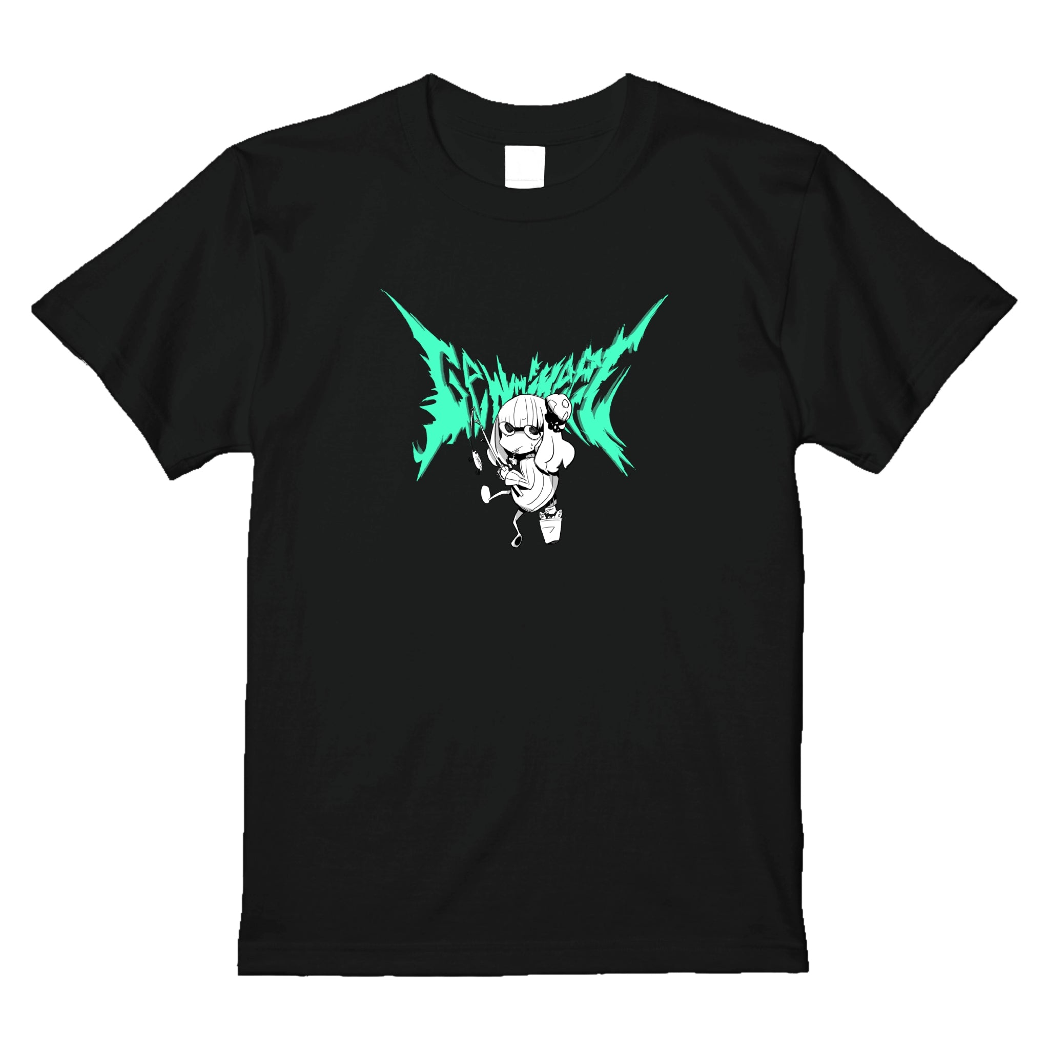 ヘビメタニートちゃん(クール)Tシャツ