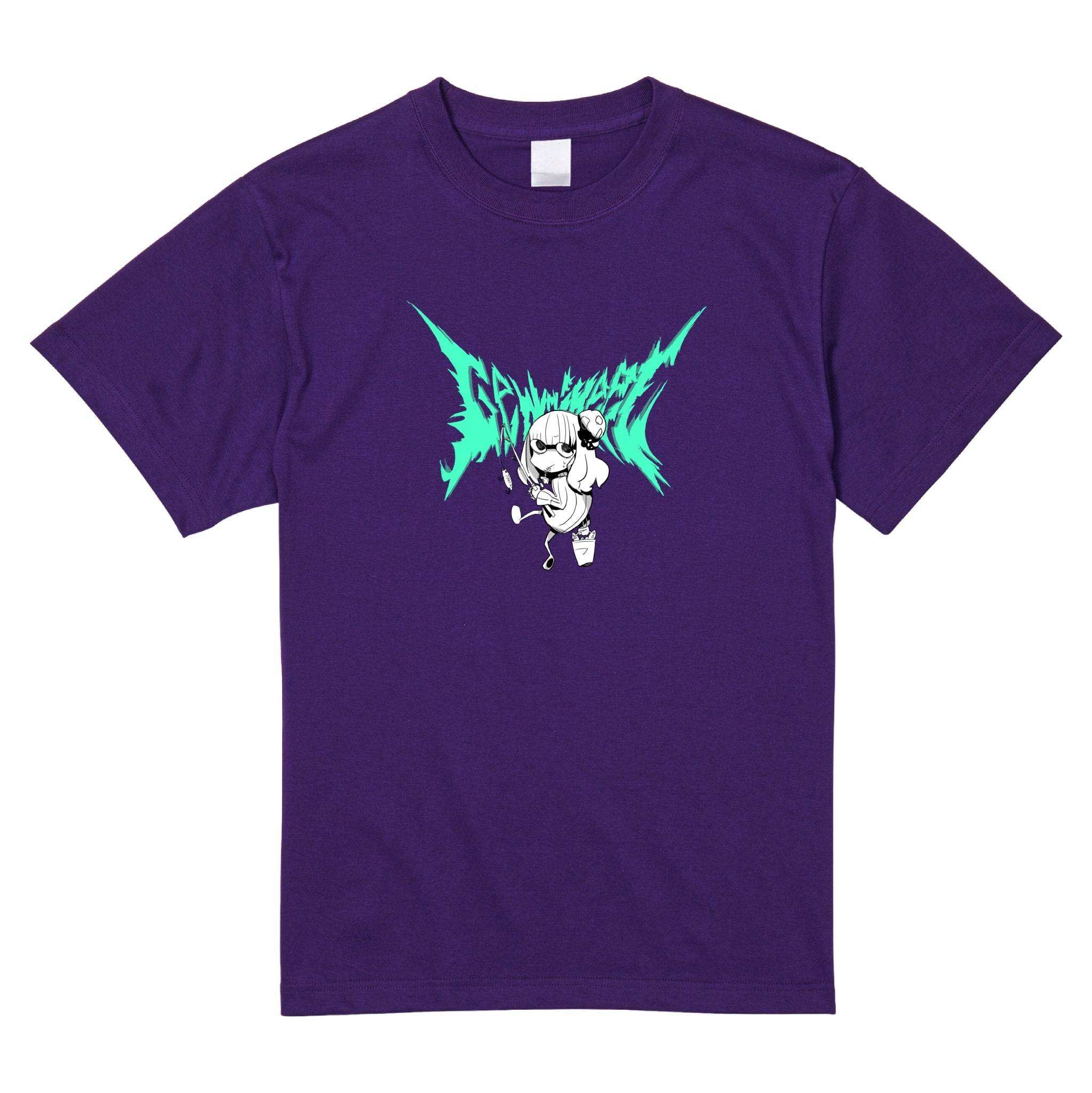 ヘビメタニートちゃん(クール)Tシャツ