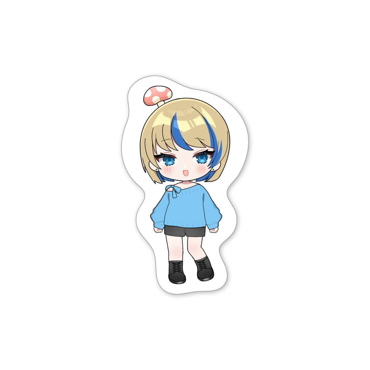 【送料無料】【耐水仕様】カホちゃんステッカー