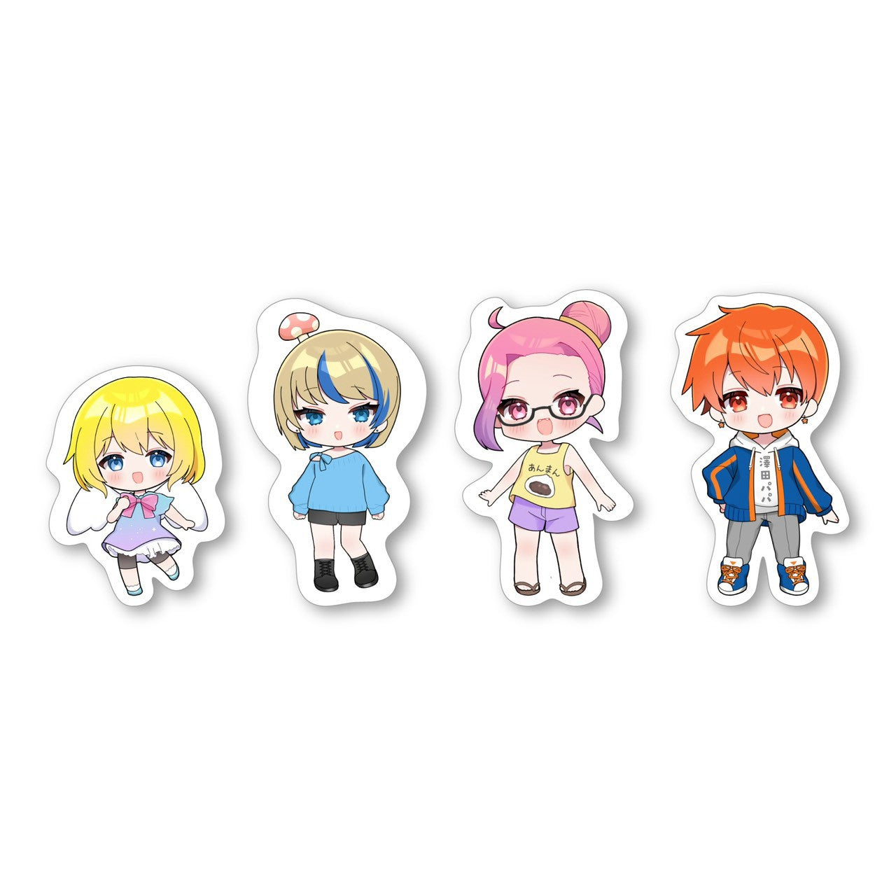 【送料無料】【耐水仕様】ステッカー4点セット