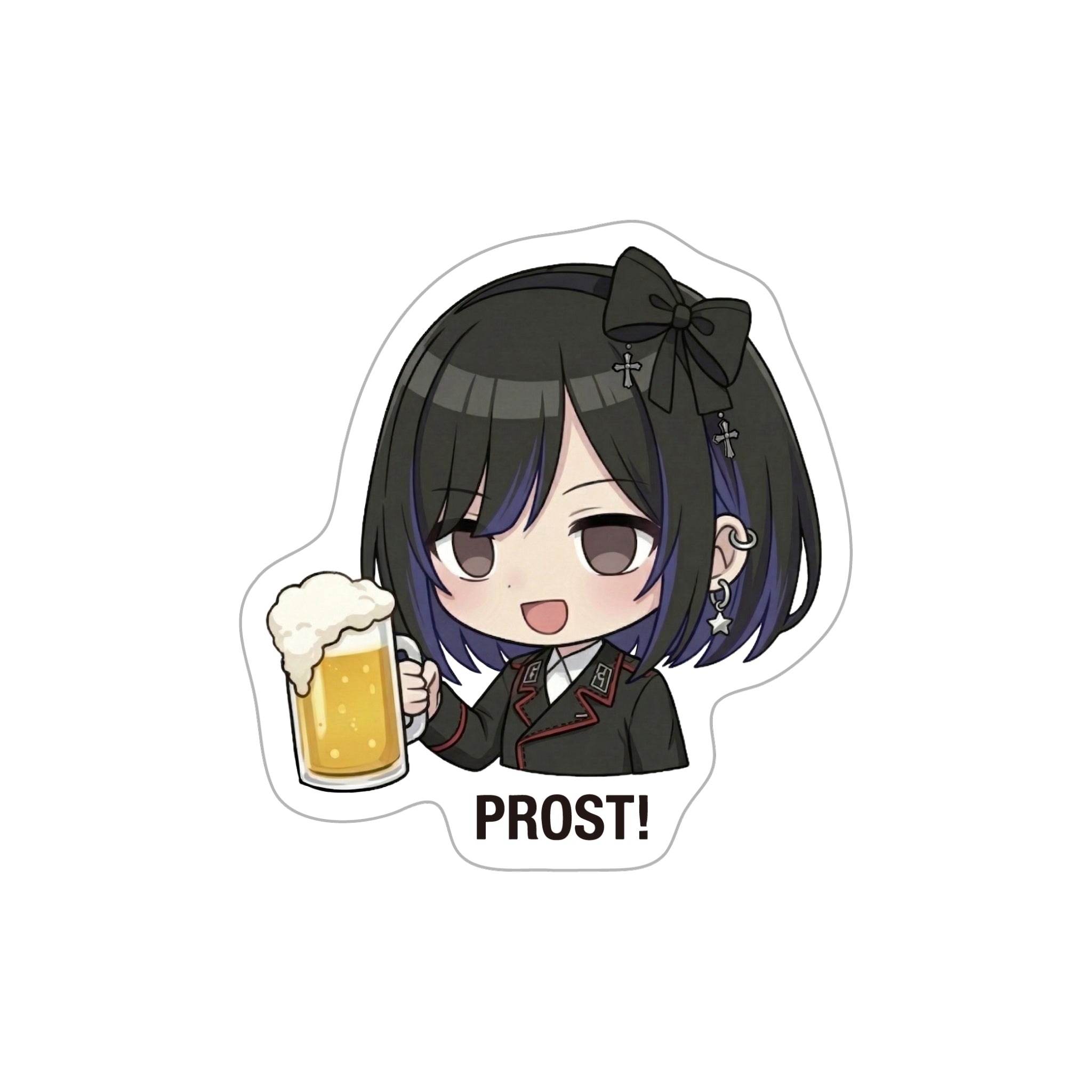 「乾杯！」ステッカー