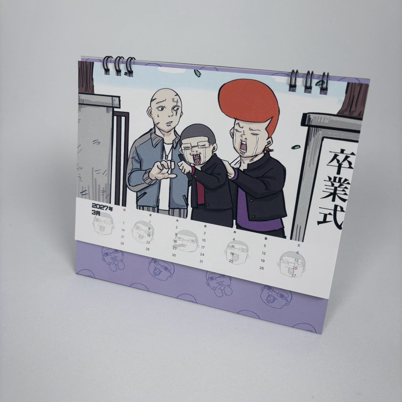 【送料無料】【全ページ描き下ろし！】サイコパス甲子園2027年卓上カレンダー