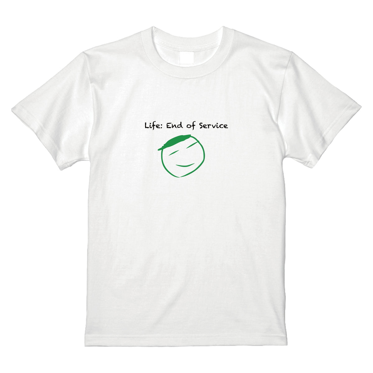 人生サービス終了パセリ帝国ロゴTシャツ