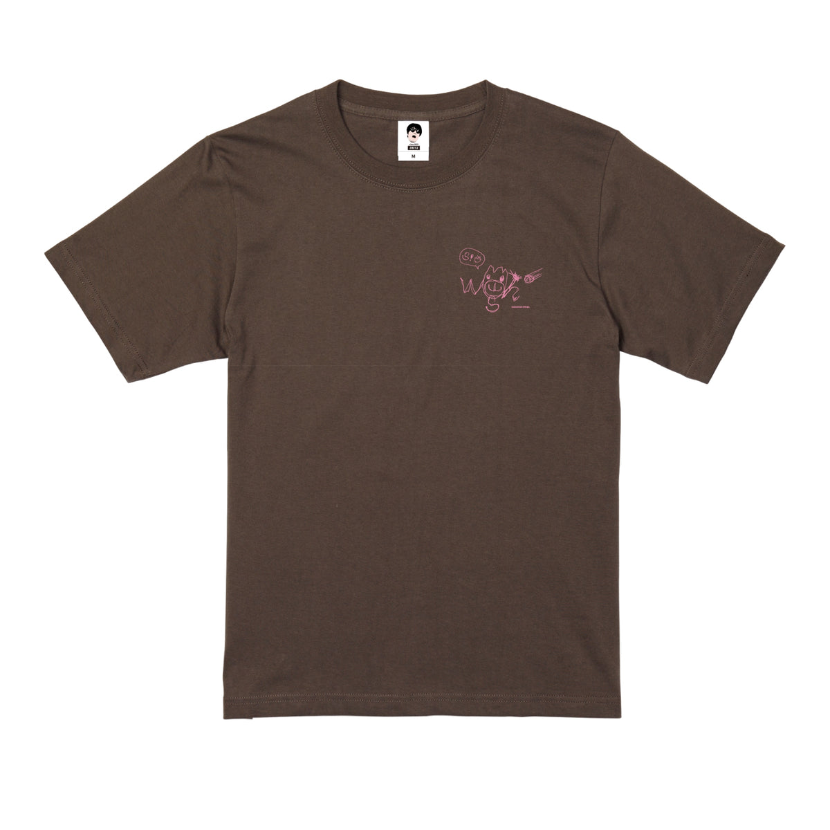 ワンポイントモメチンくんTシャツ