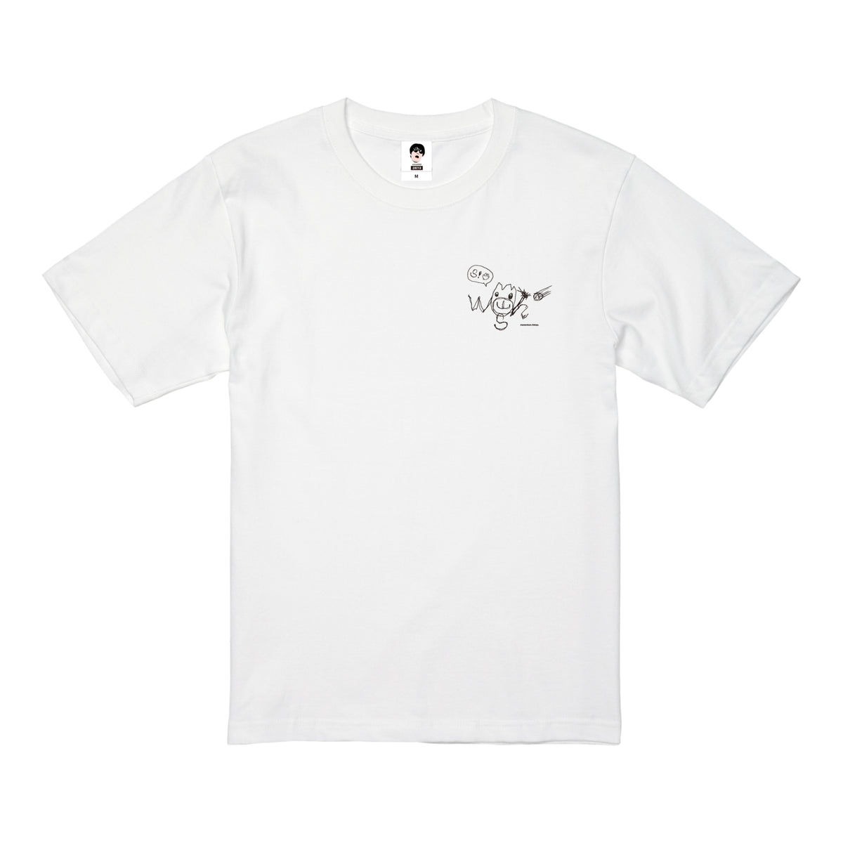 ワンポイントモメチンくんTシャツ