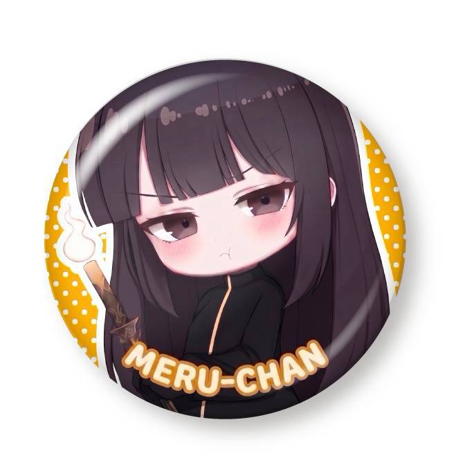メル 缶バッジ