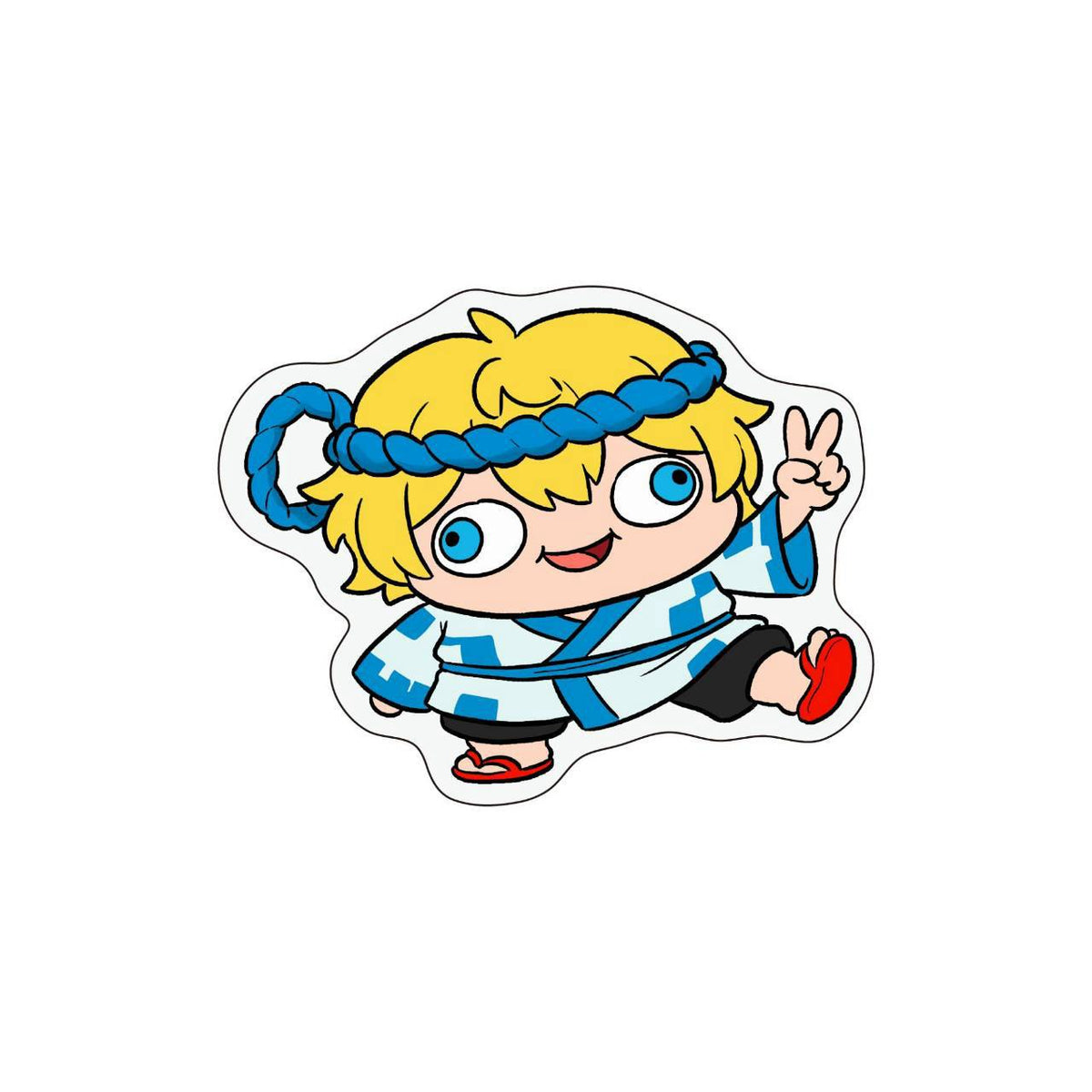 チビお祭りくんステッカー