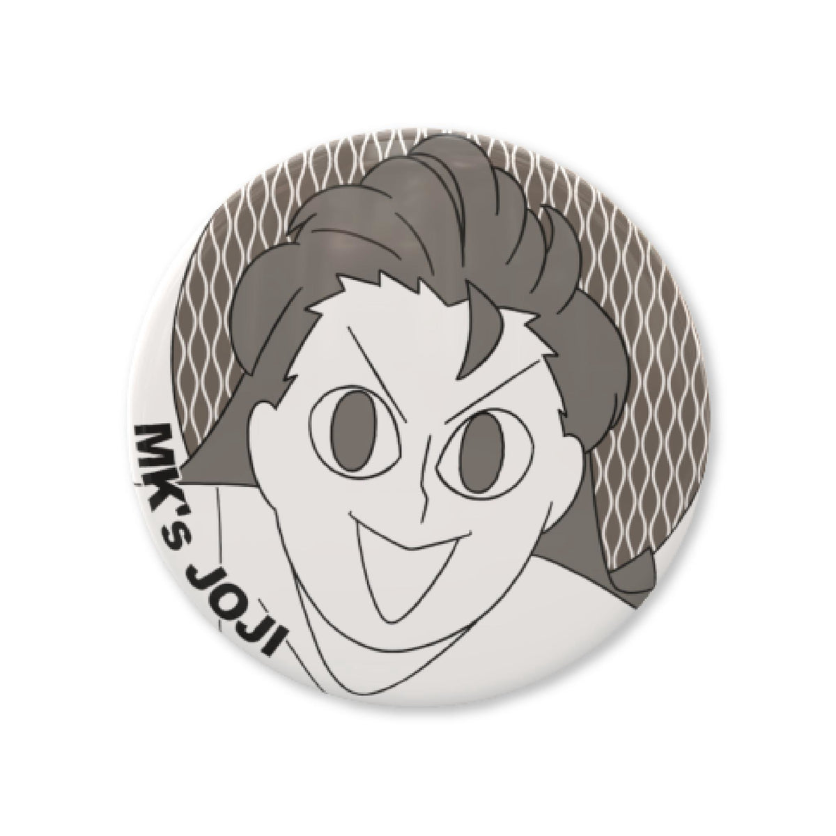丈二缶バッジ