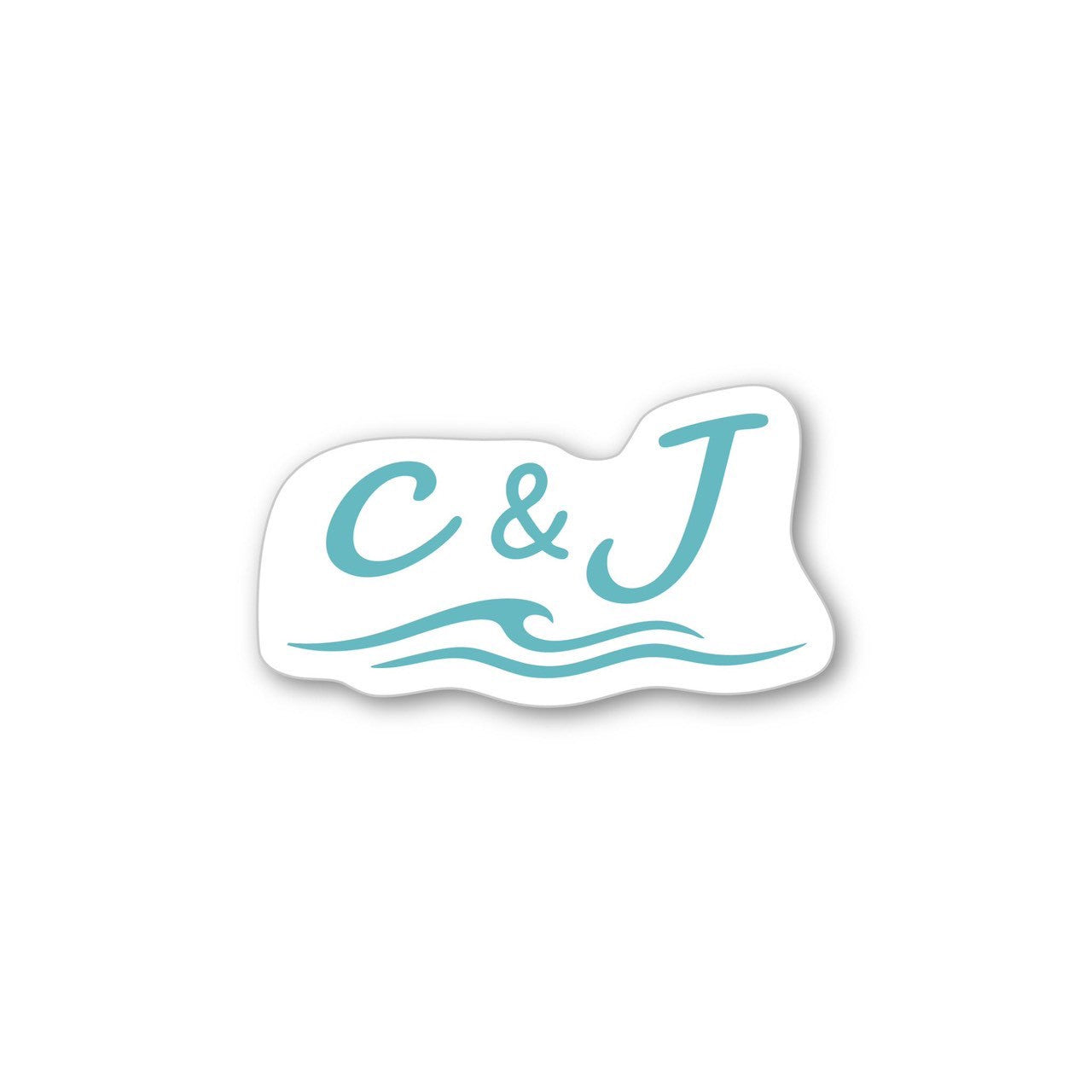 【送料無料】【耐水仕様】C＆Jステッカー