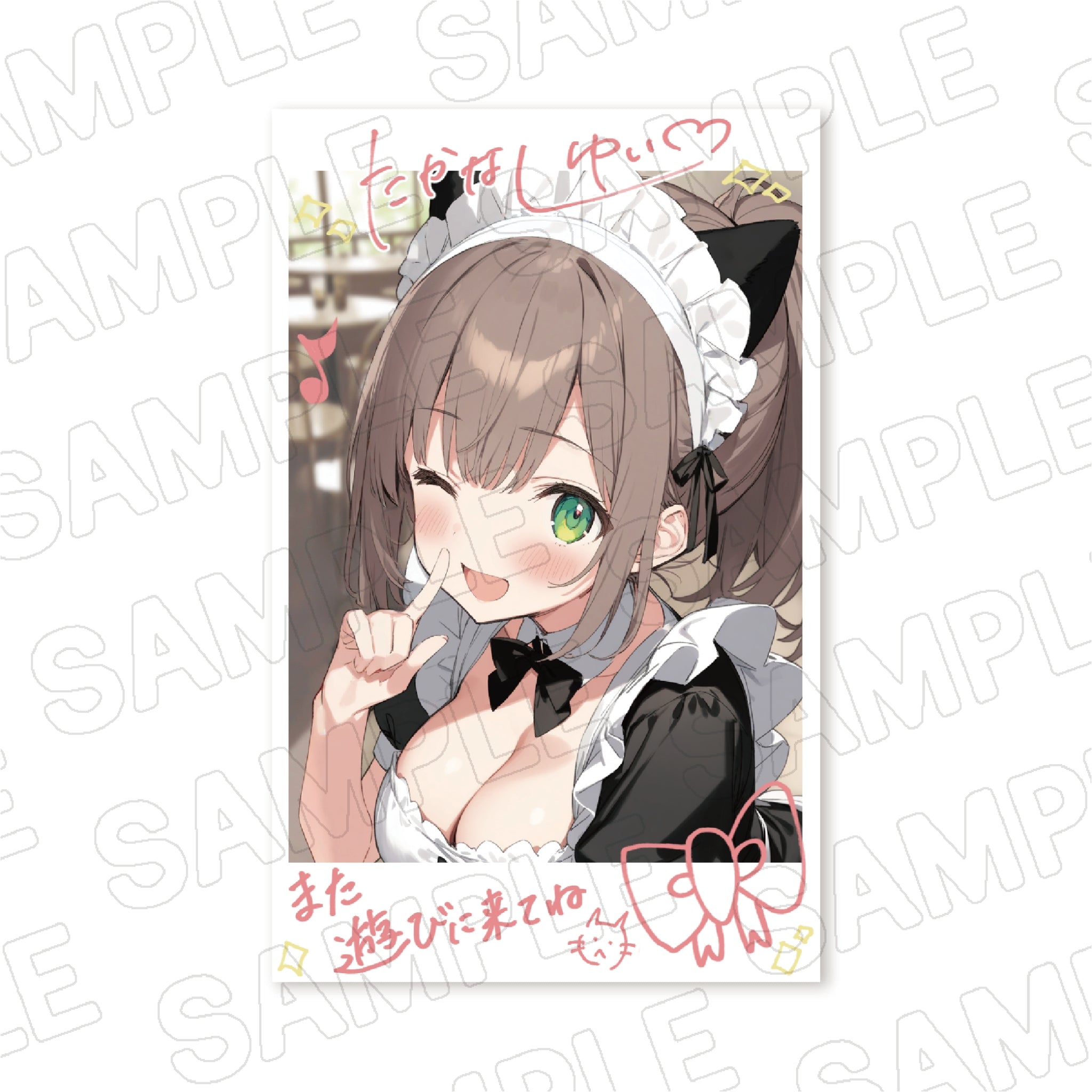 小鳥遊唯-落書き付き-チェキ風フォト