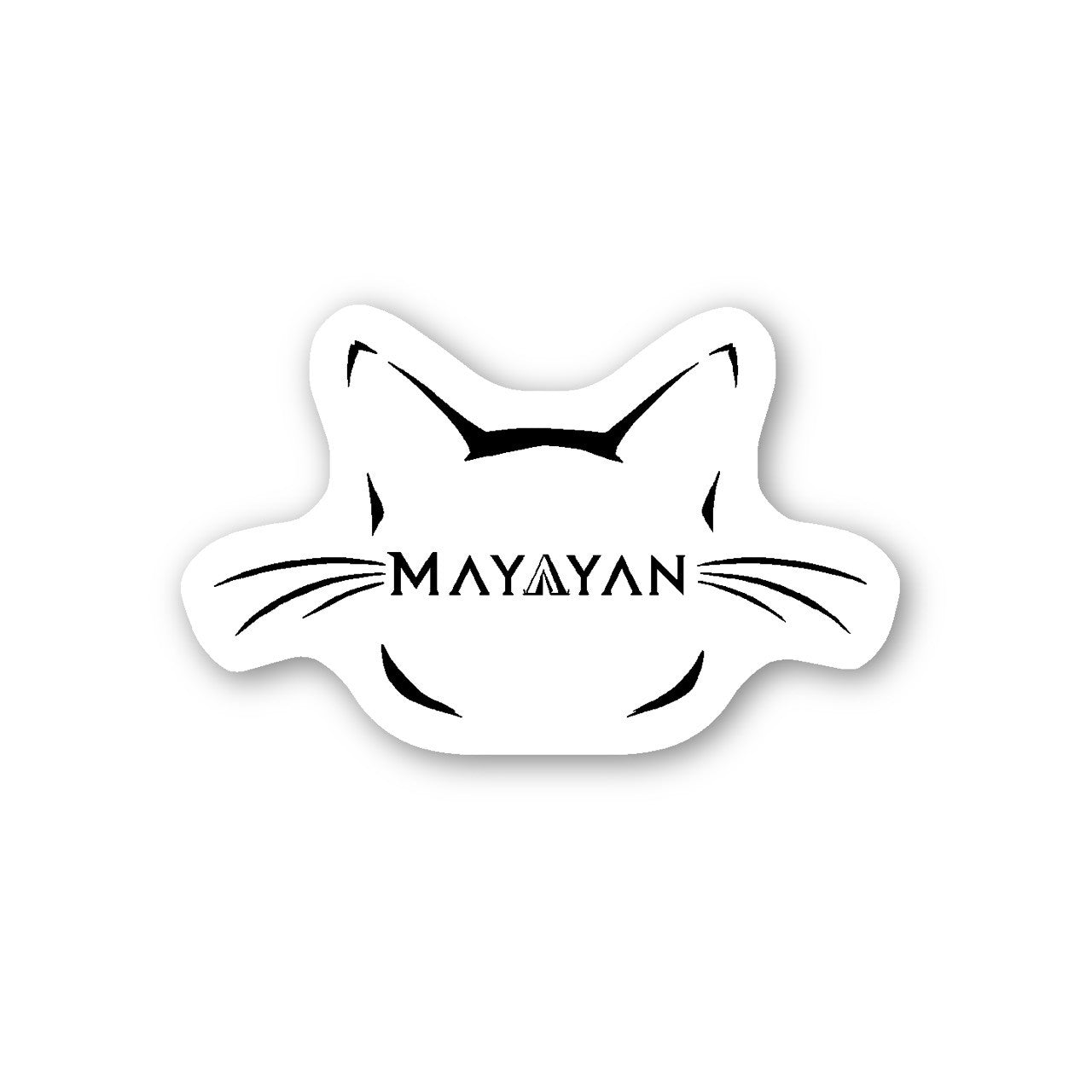 MAYAYAN×猫ステッカー