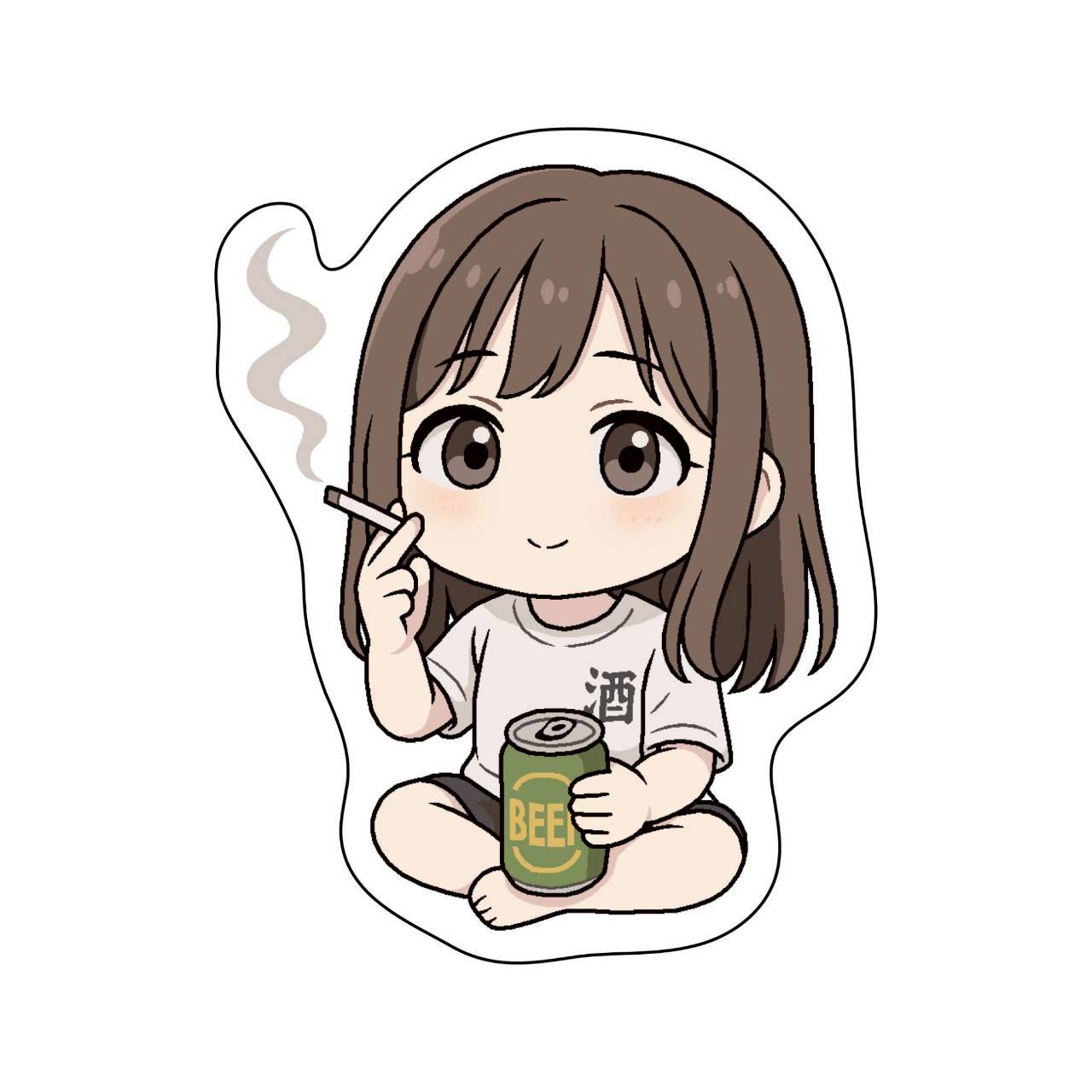 OFFさおりステッカー