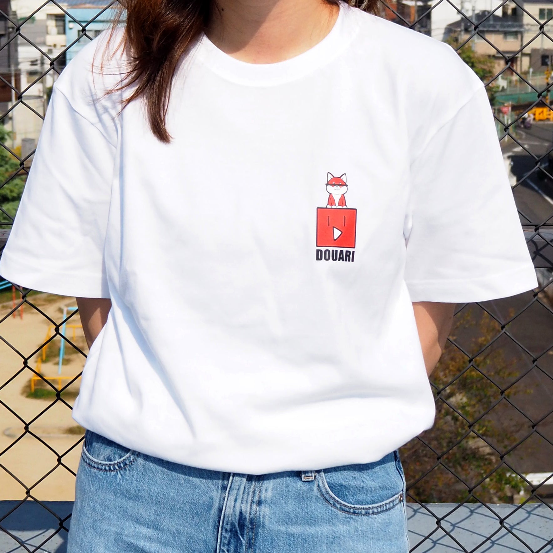 まめありTシャツ