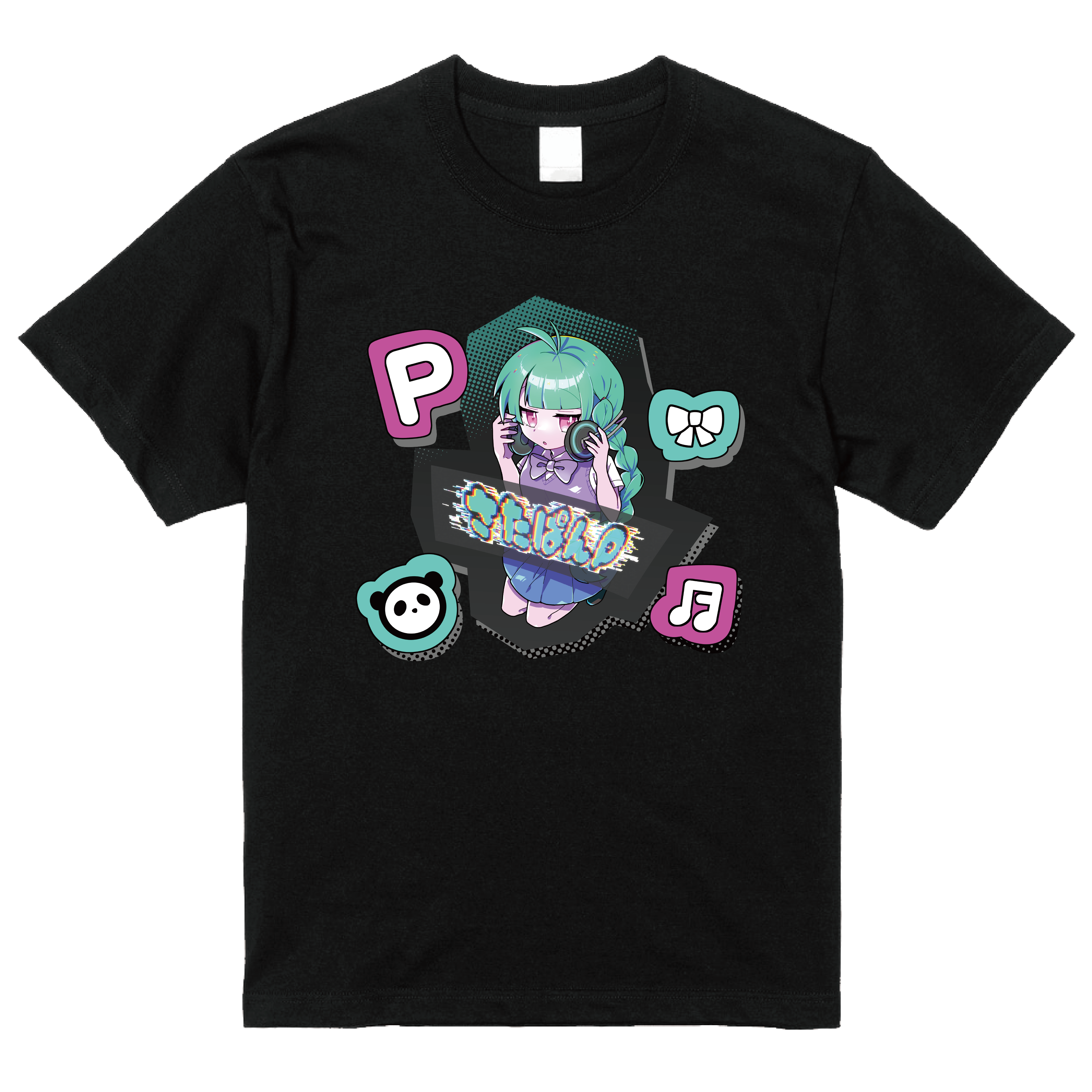さたぱんP　フルイラストTシャツ