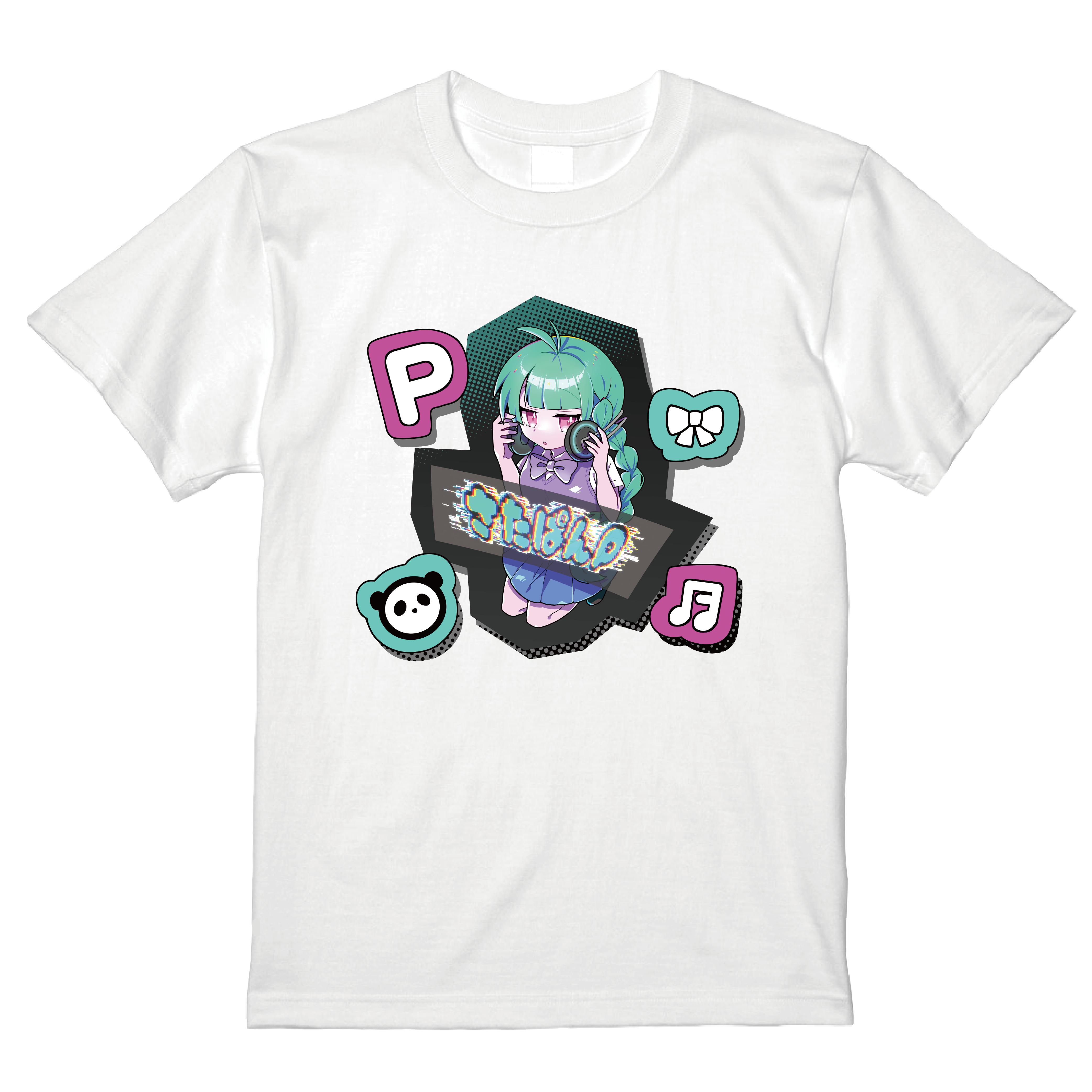 さたぱんP　フルイラストTシャツ