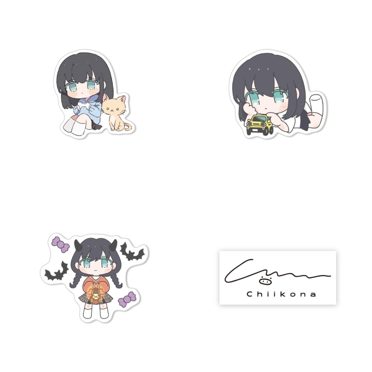 ちいこなオリジナルステッカー【セット】(送料無料)