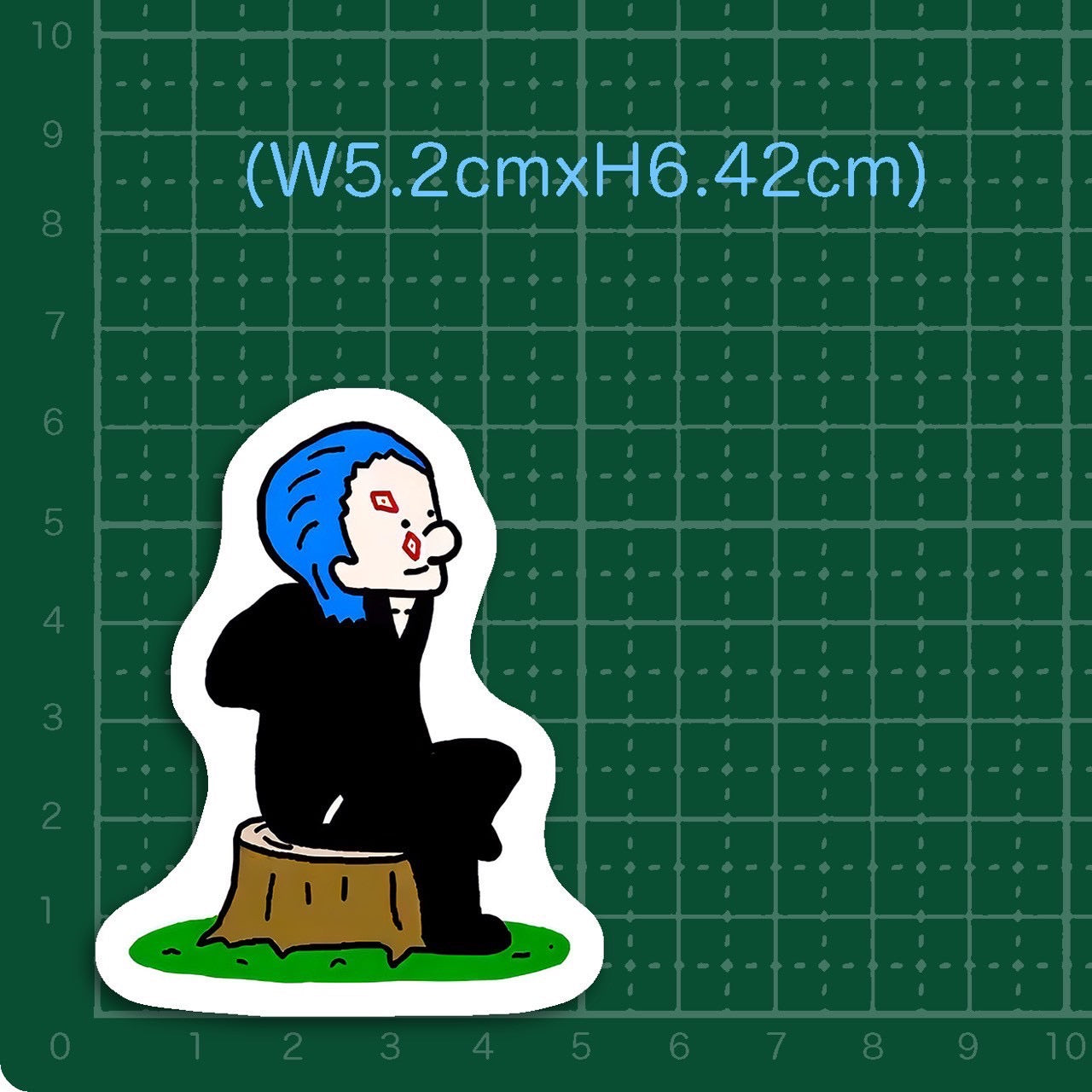 ユーシャーステッカー