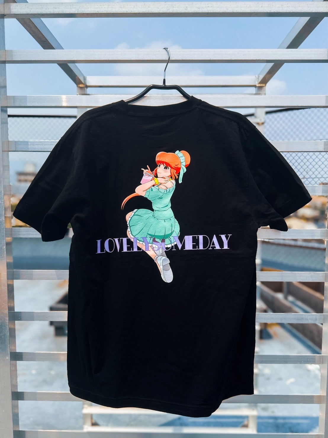 背中フルアイコンTシャツ