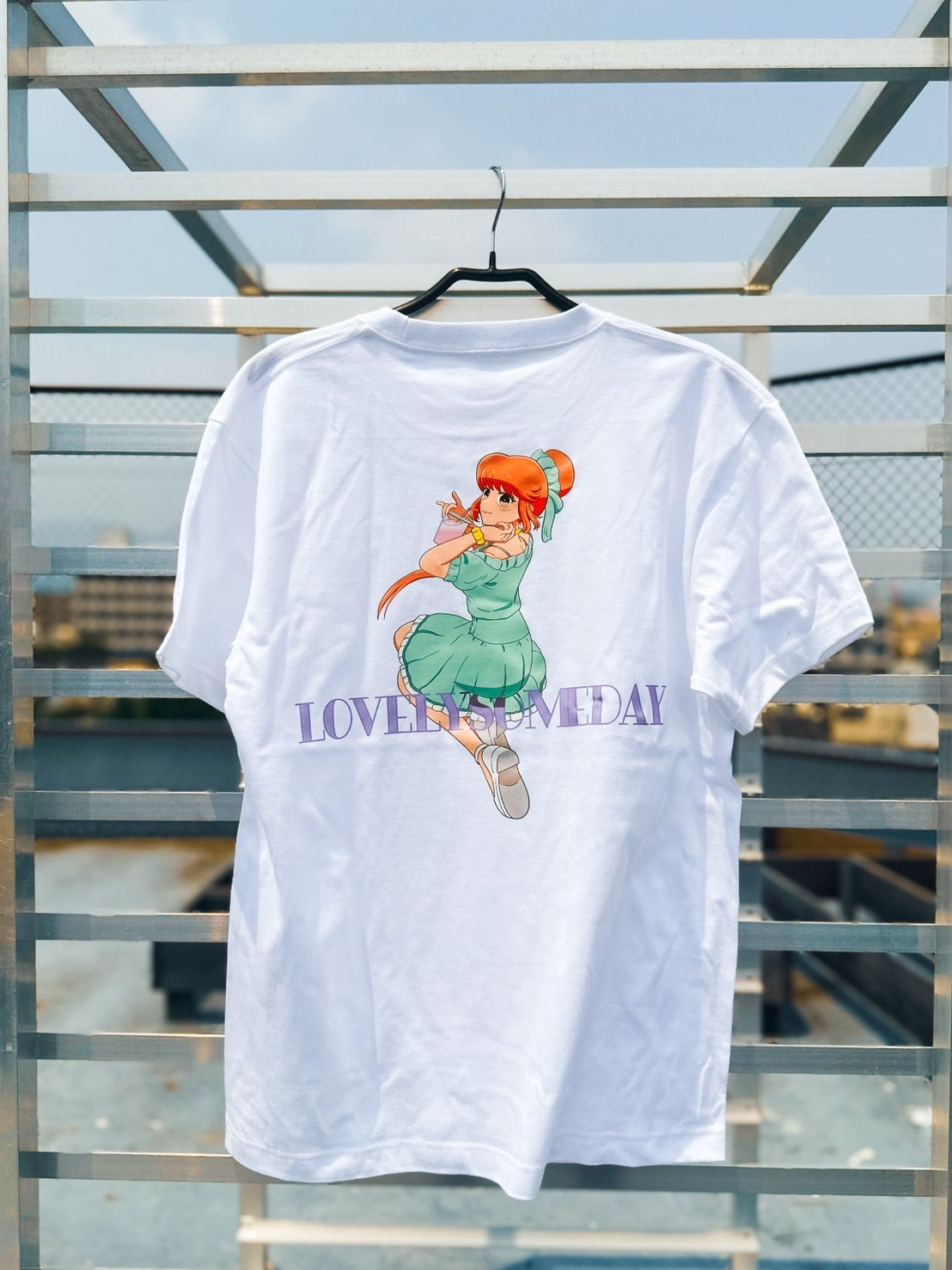 背中フルアイコンTシャツ