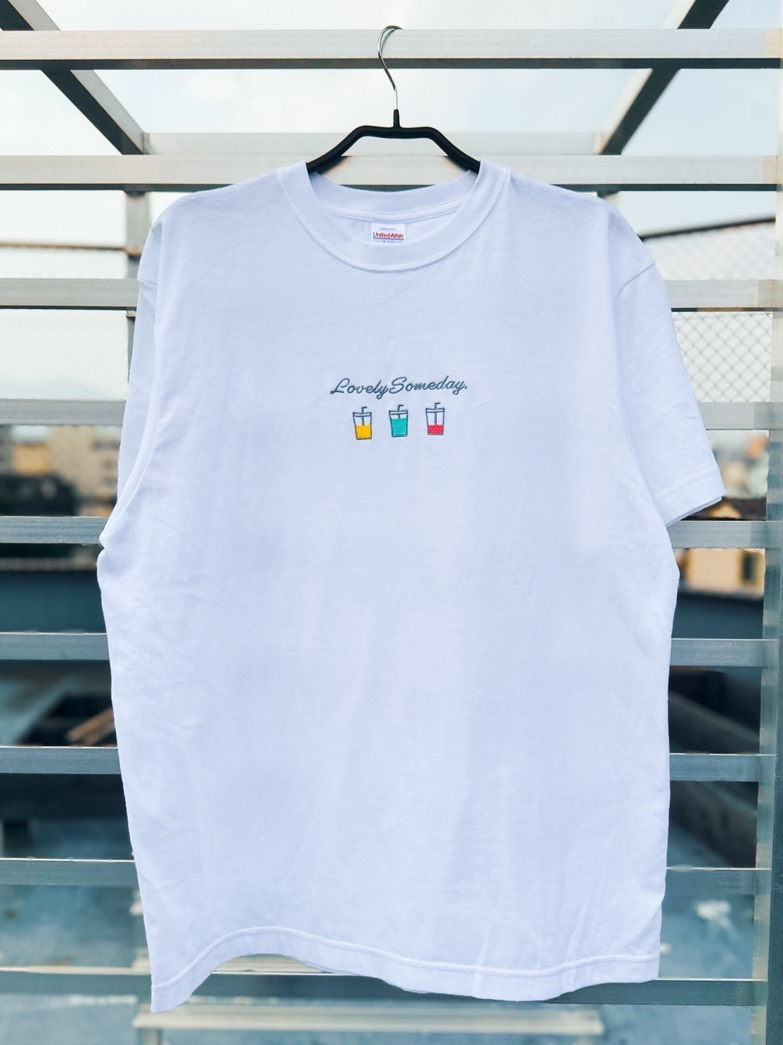 3ドリンク刺繍Tシャツ