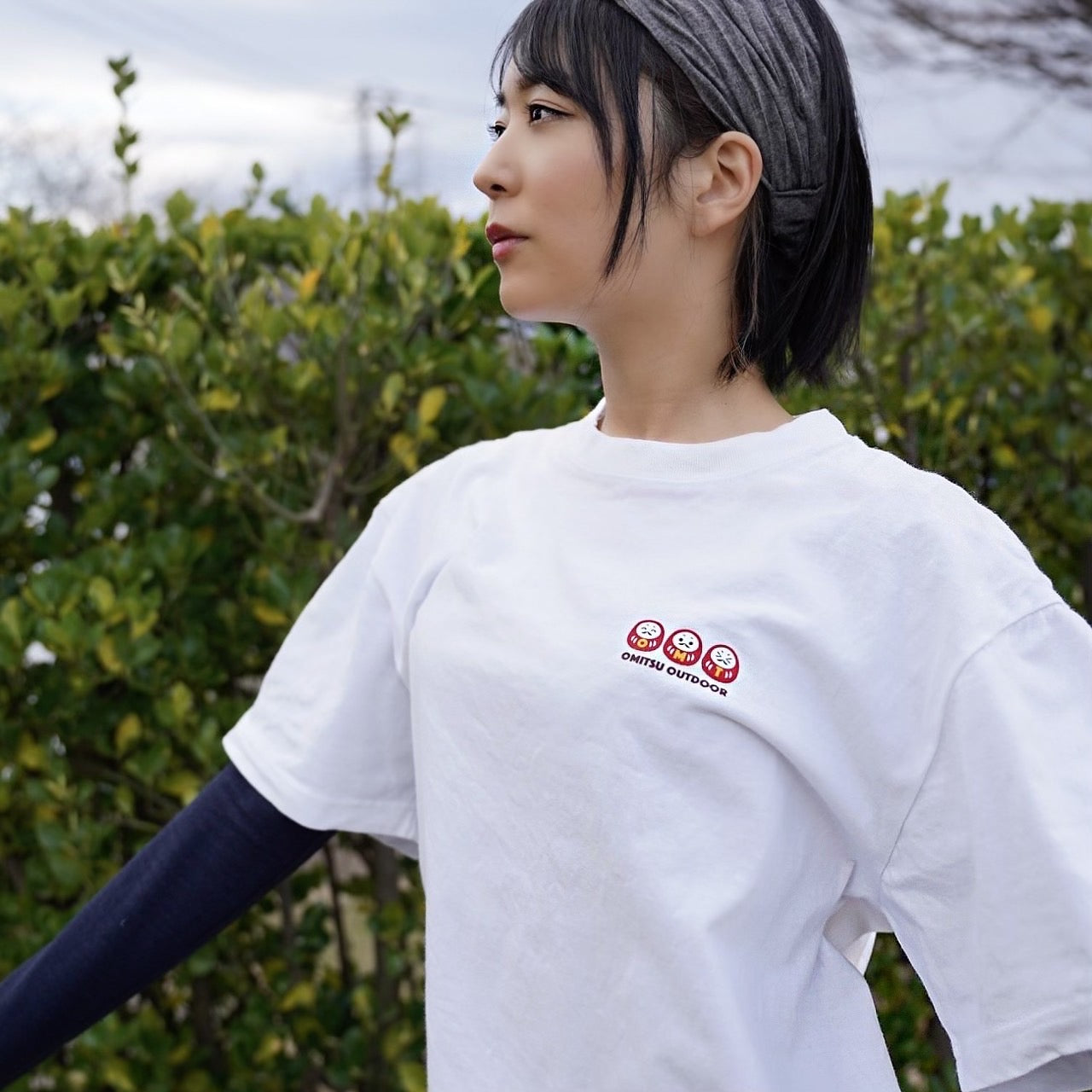 おみつTシャツ白
