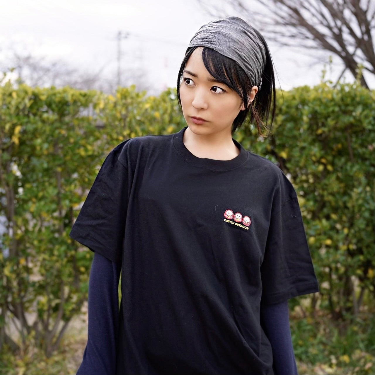 おみつTシャツ黒