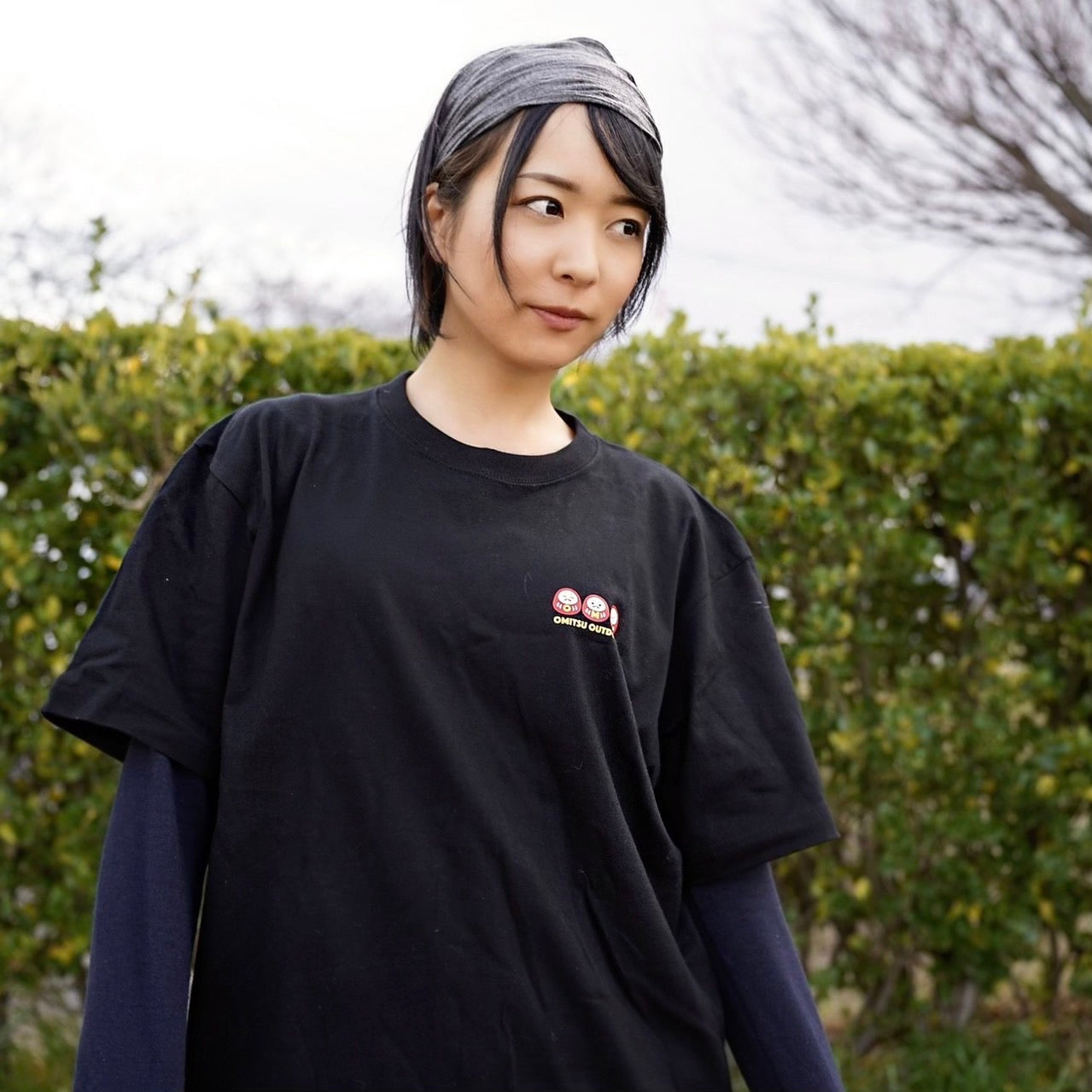 おみつTシャツ黒
