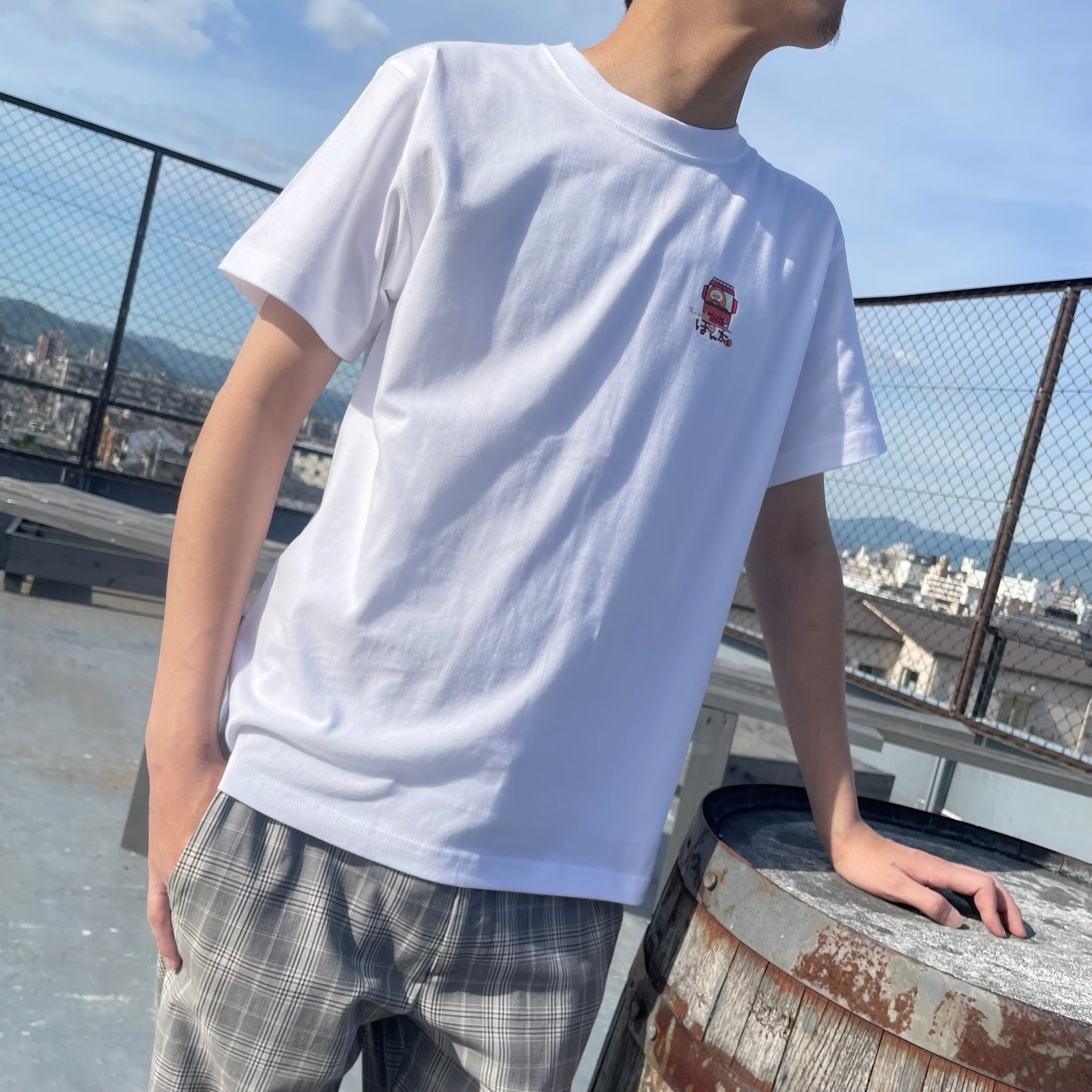 ぽことらＴシャツ　ホワイト