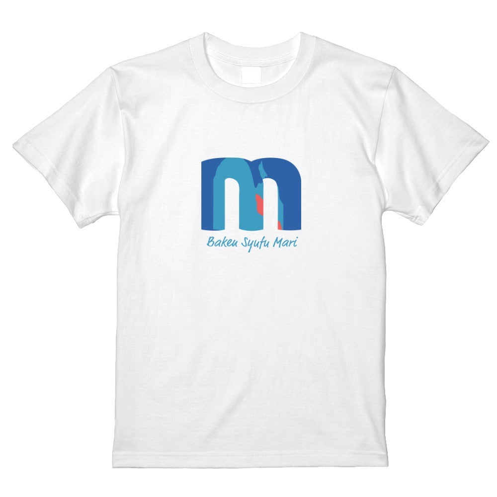 MロゴTシャツ　ホワイト
