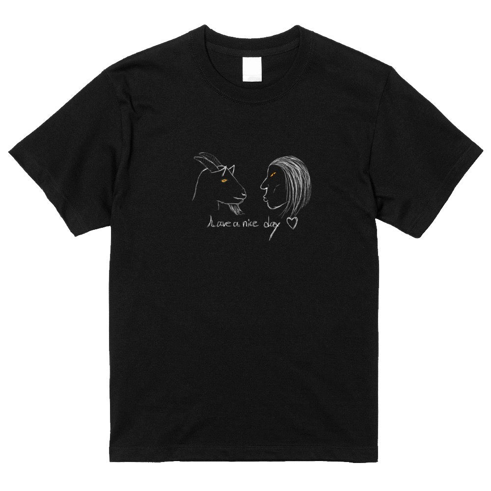 ヤギVSおろちんゆー　ビートボックスTシャツ