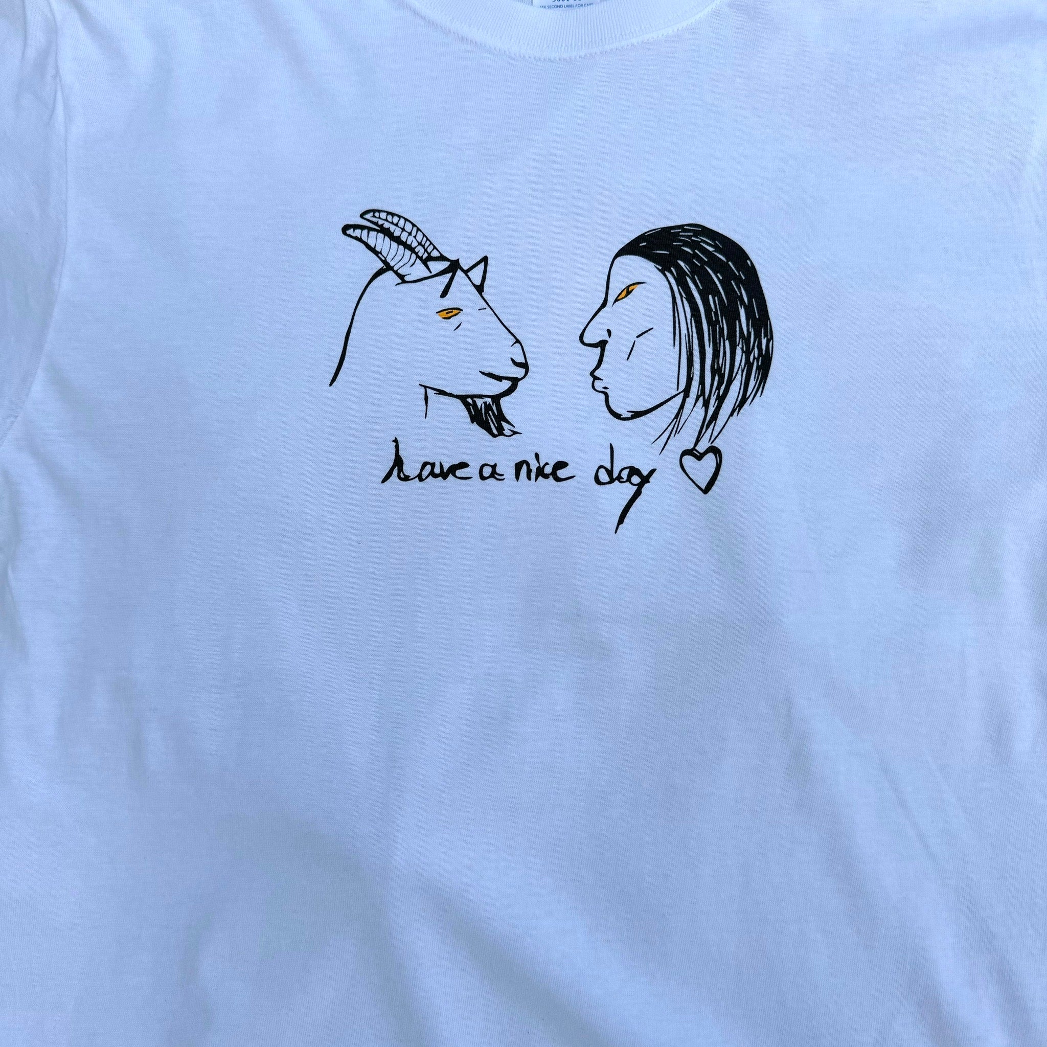 ヤギVSおろちんゆー　ビートボックスTシャツ