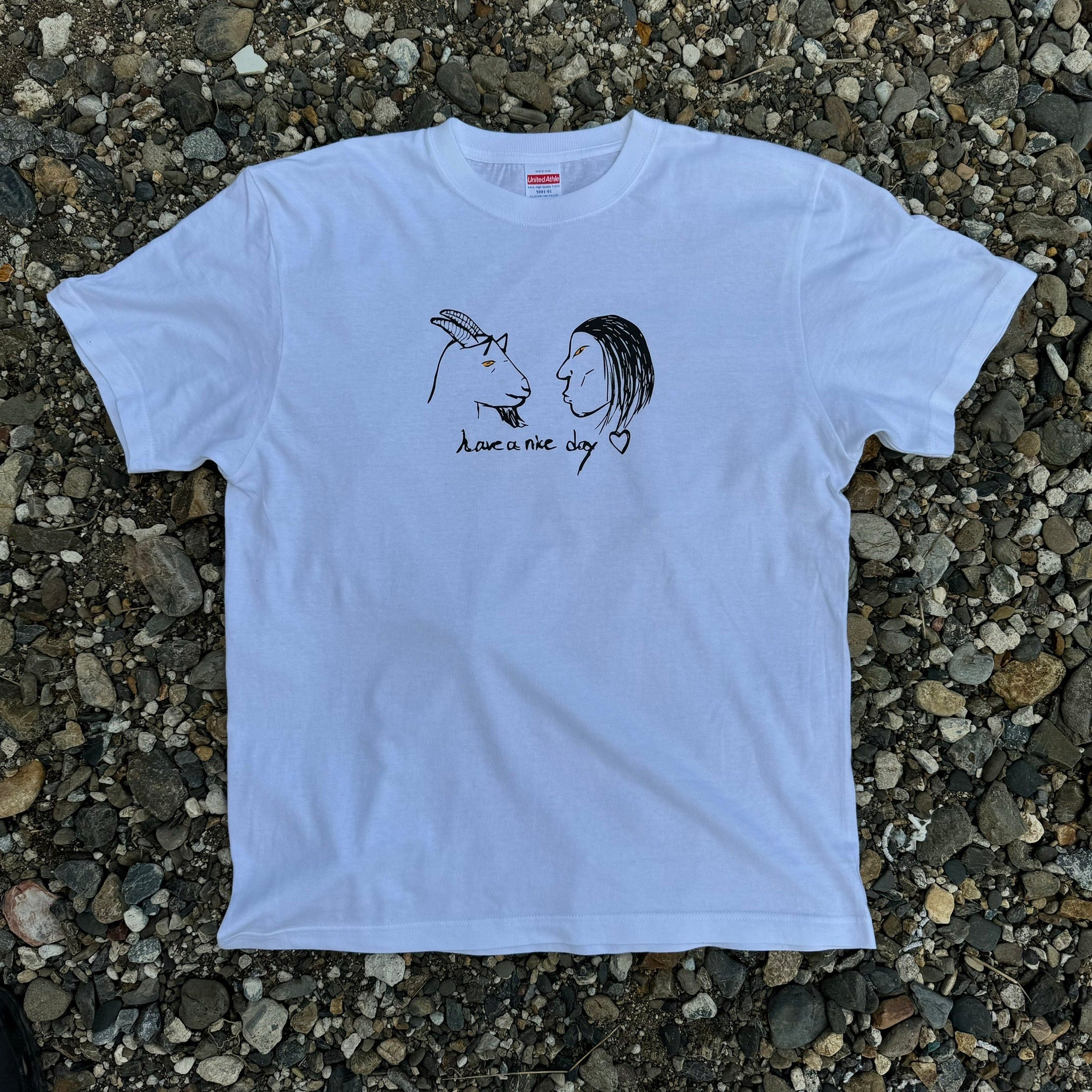 ヤギVSおろちんゆー　ビートボックスTシャツ